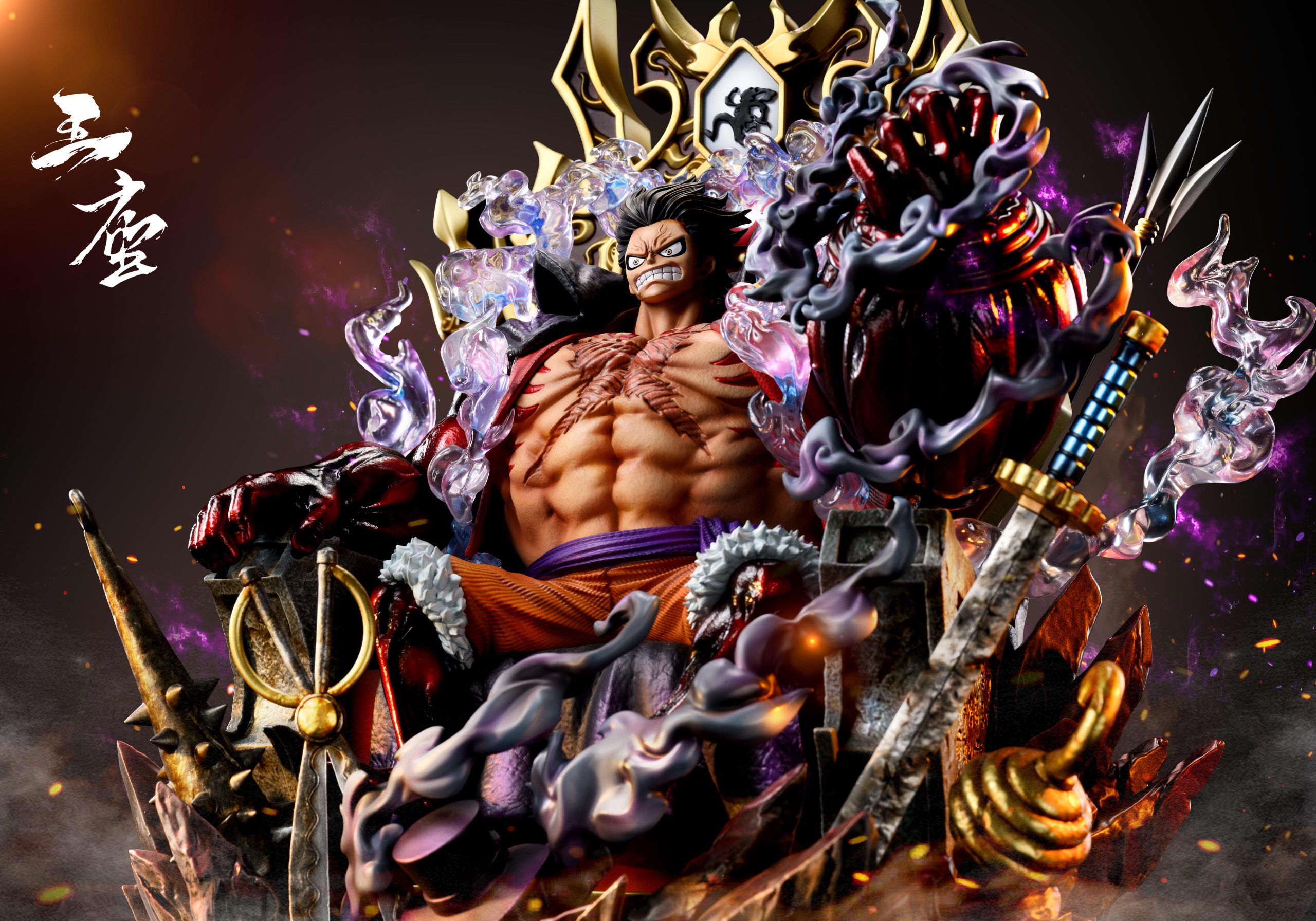 TH Studio - One Piece Throne Monkey D. Luffy