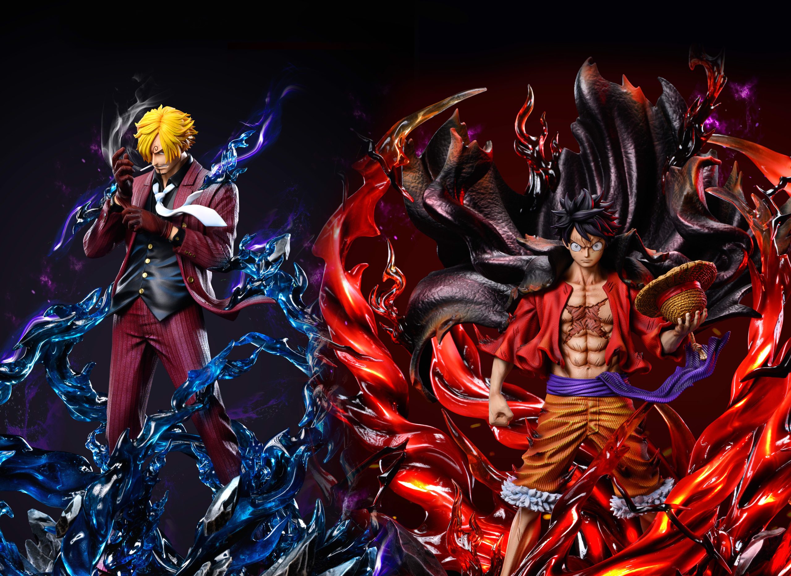 TH studio - One Piece Blue Flame Sanji
