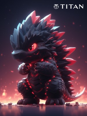 TITAN Studio -Godzilla Series Q version of Godzilla TITAN Studio -Godzilla Series Q version of Godzilla