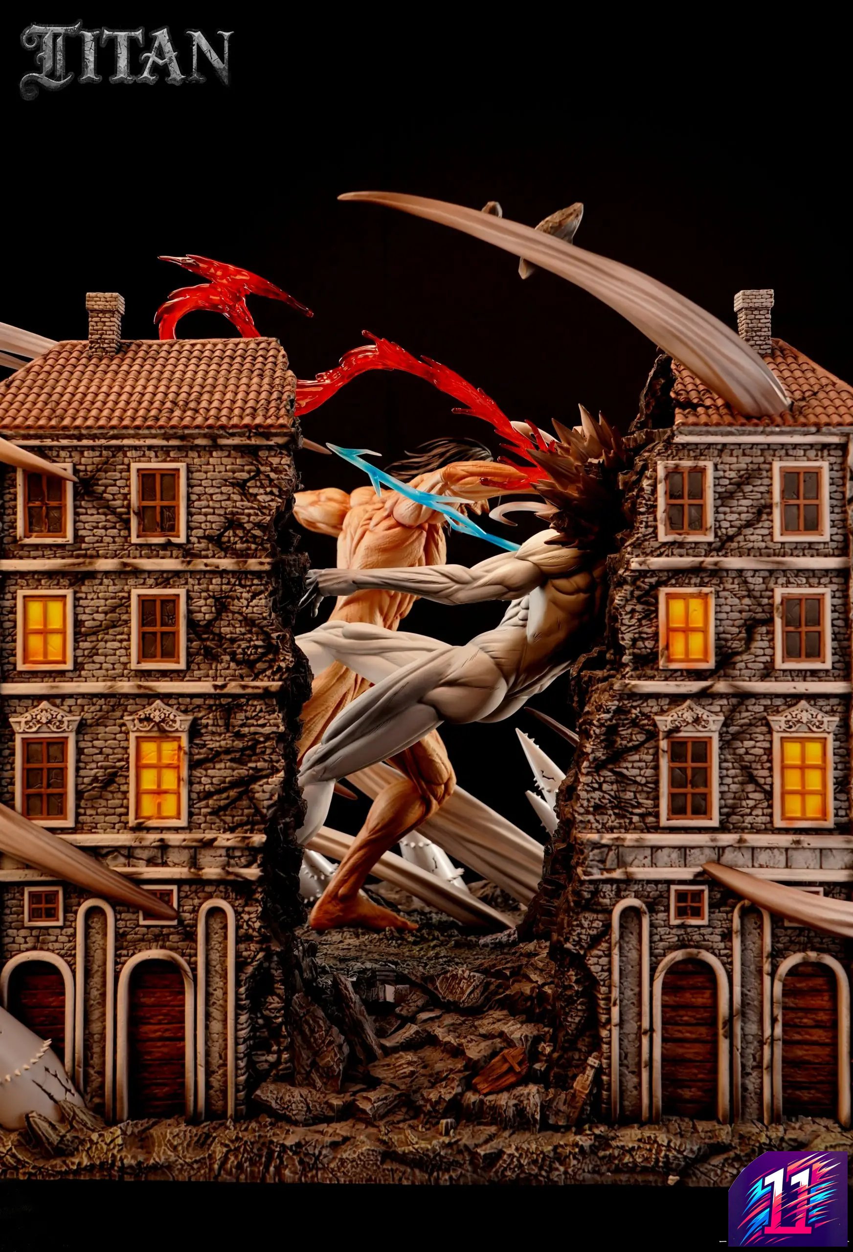 TITAN Studio - The Great Titan 01 War Hammer Titan VS. Attack Titan Attack on Titan