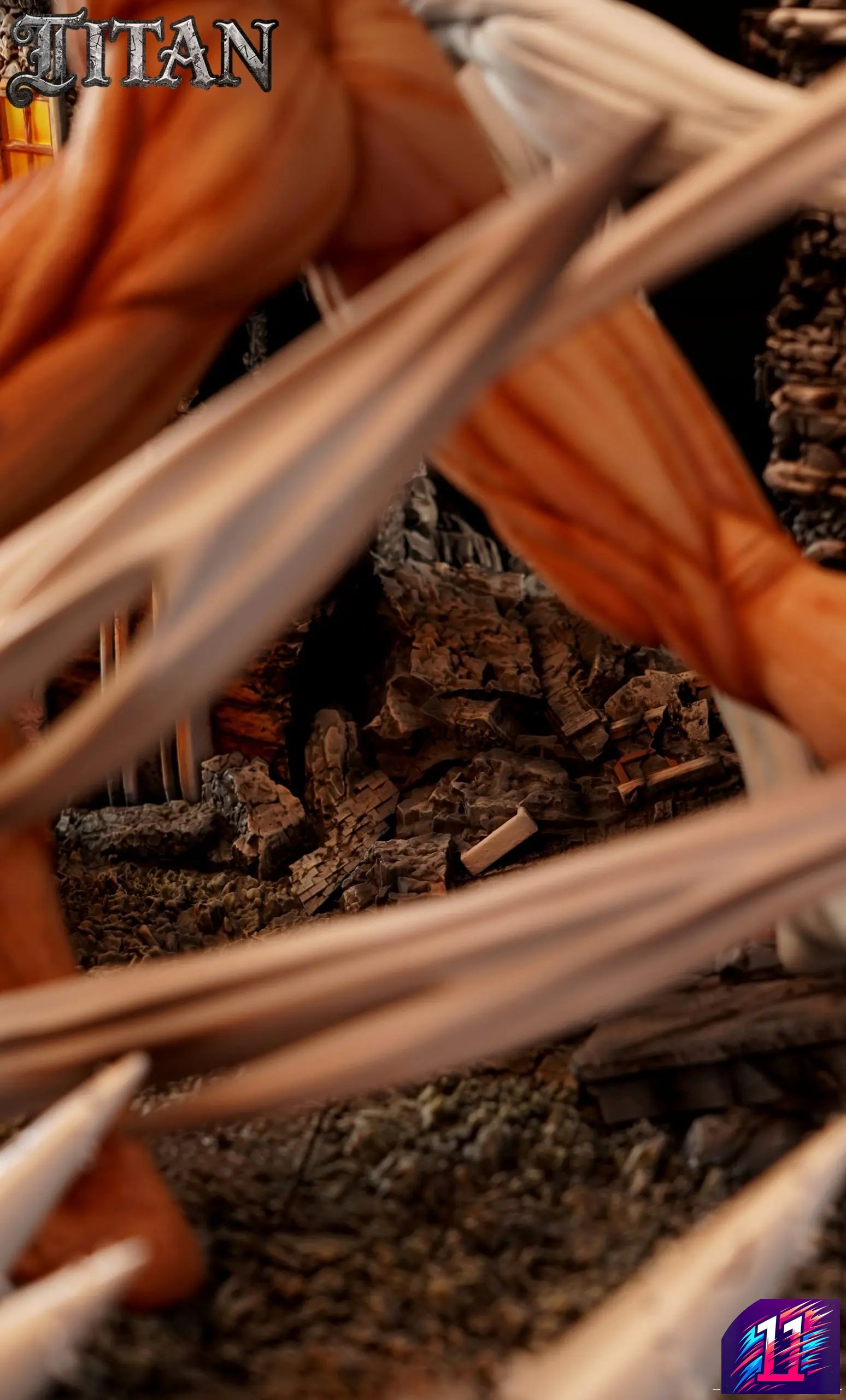 TITAN Studio - The Great Titan 01 War Hammer Titan VS. Attack Titan Attack on Titan