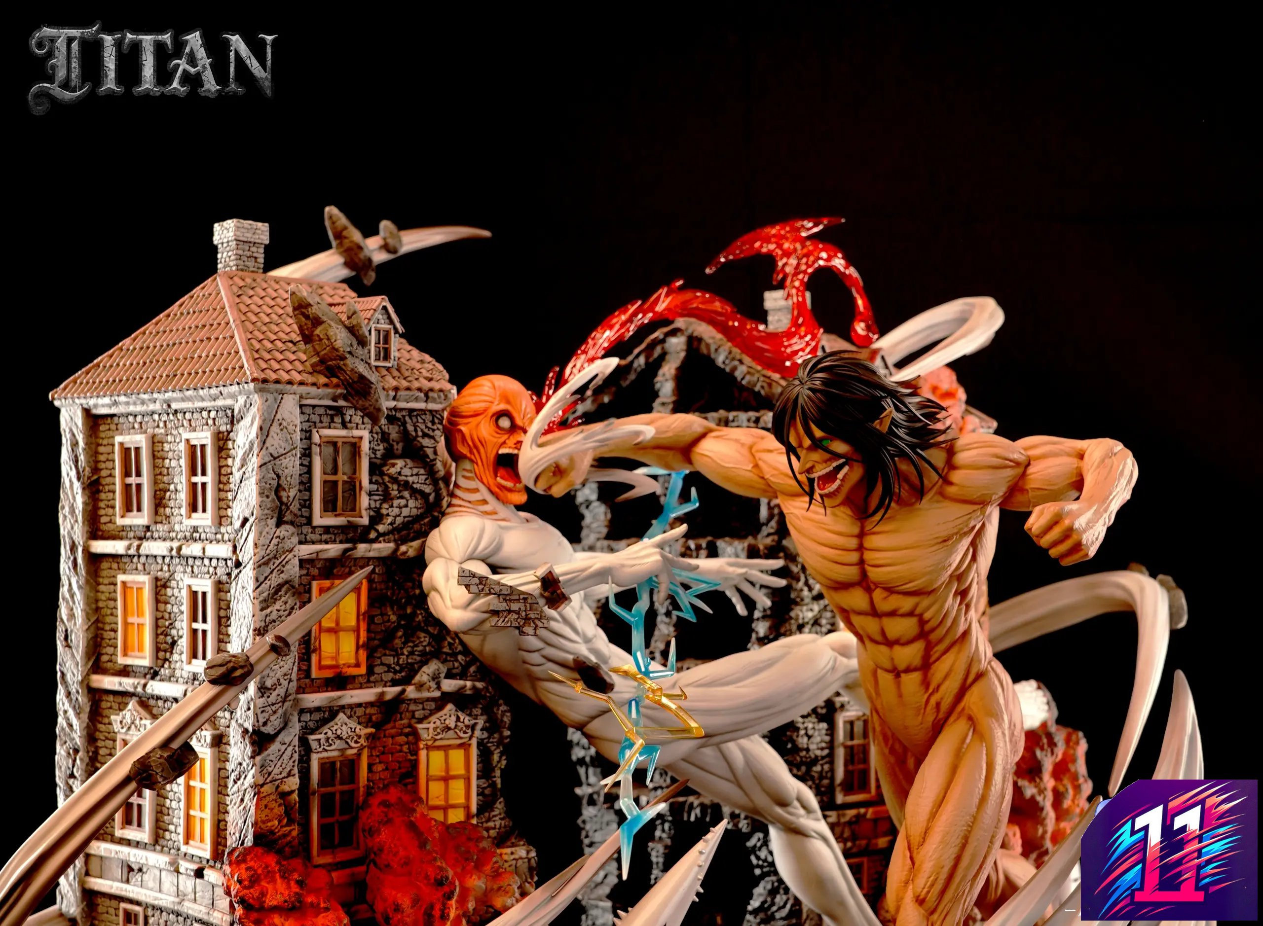 TITAN Studio - The Great Titan 01 War Hammer Titan VS. Attack Titan Attack on Titan