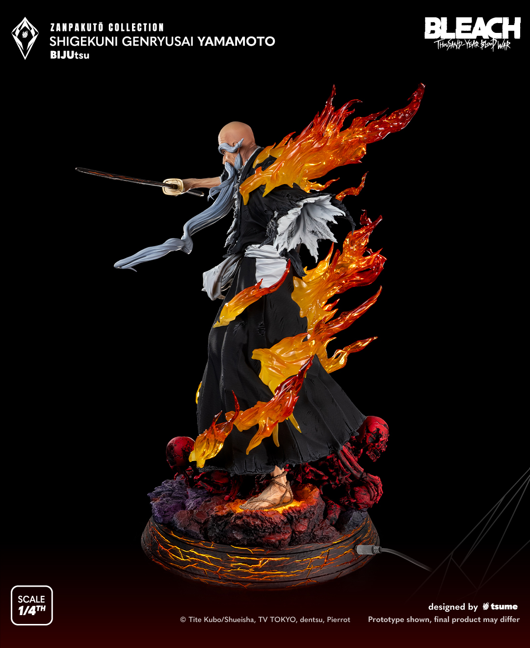 TSUME Studio - BLEACH Zanpakuto Collection Genryusai Shigekuni Yamamoto (Licensed)