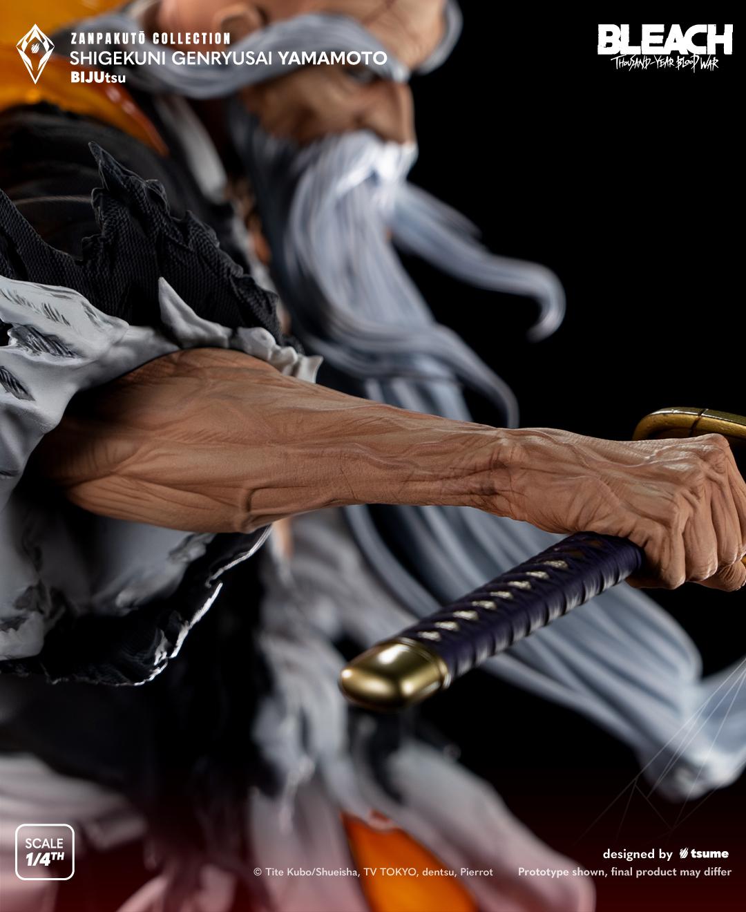 TSUME Studio - BLEACH Zanpakuto Collection Genryusai Shigekuni Yamamoto (Licensed)