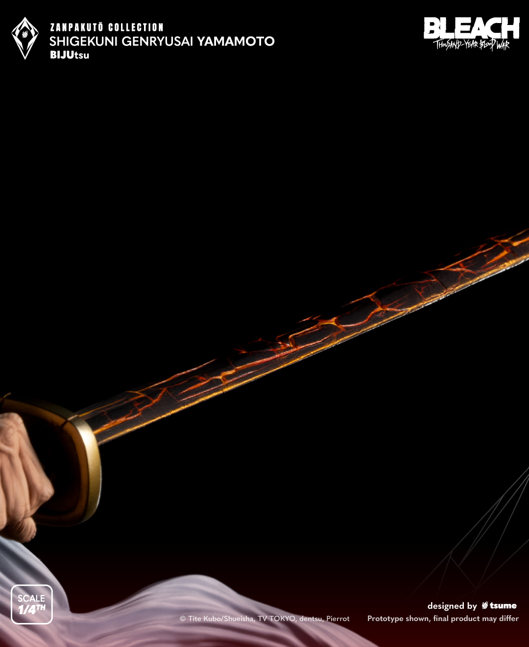 TSUME Studio - BLEACH Zanpakuto Collection Genryusai Shigekuni Yamamoto (Licensed)