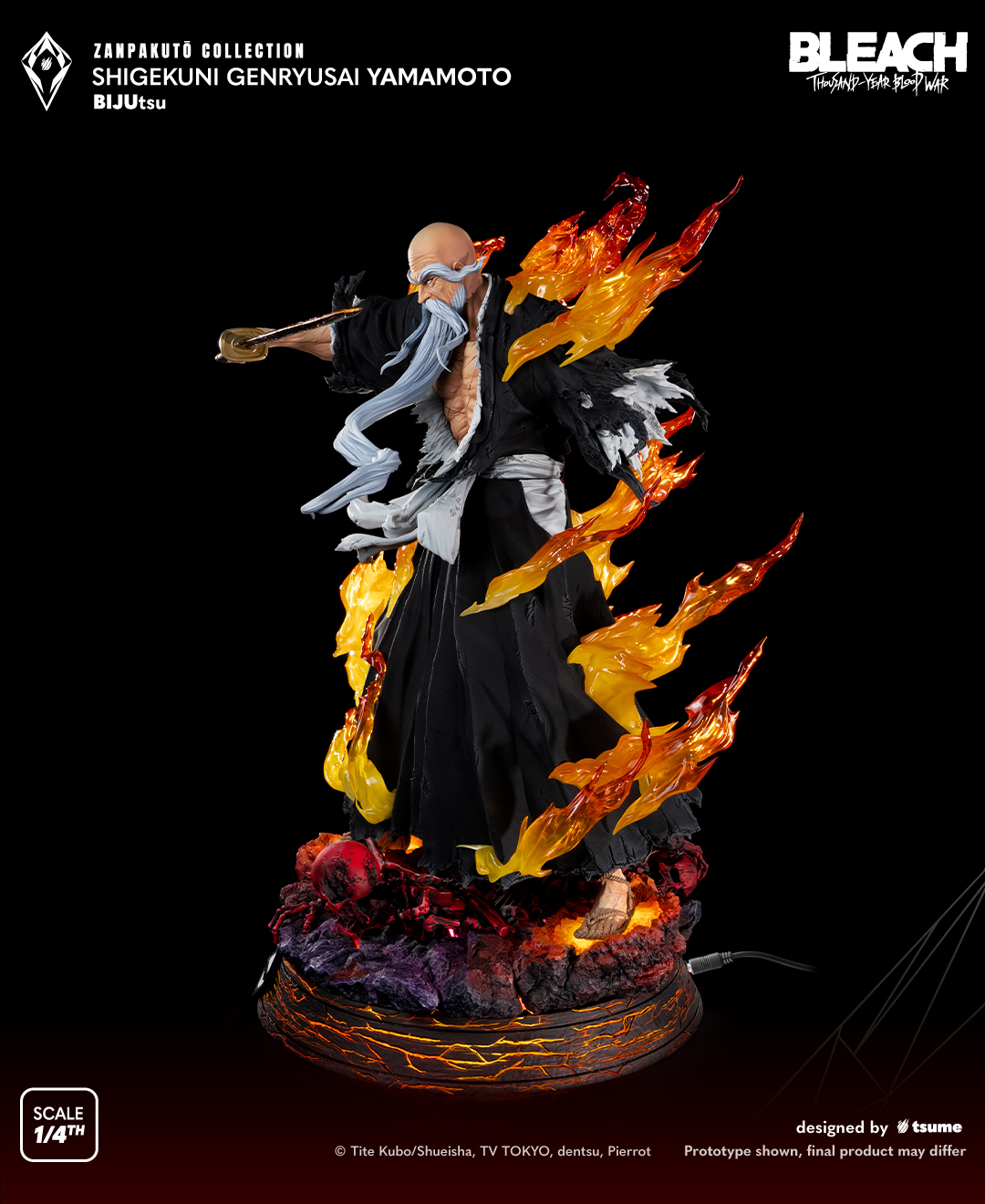 TSUME Studio - BLEACH Zanpakuto Collection Genryusai Shigekuni Yamamoto (Licensed)