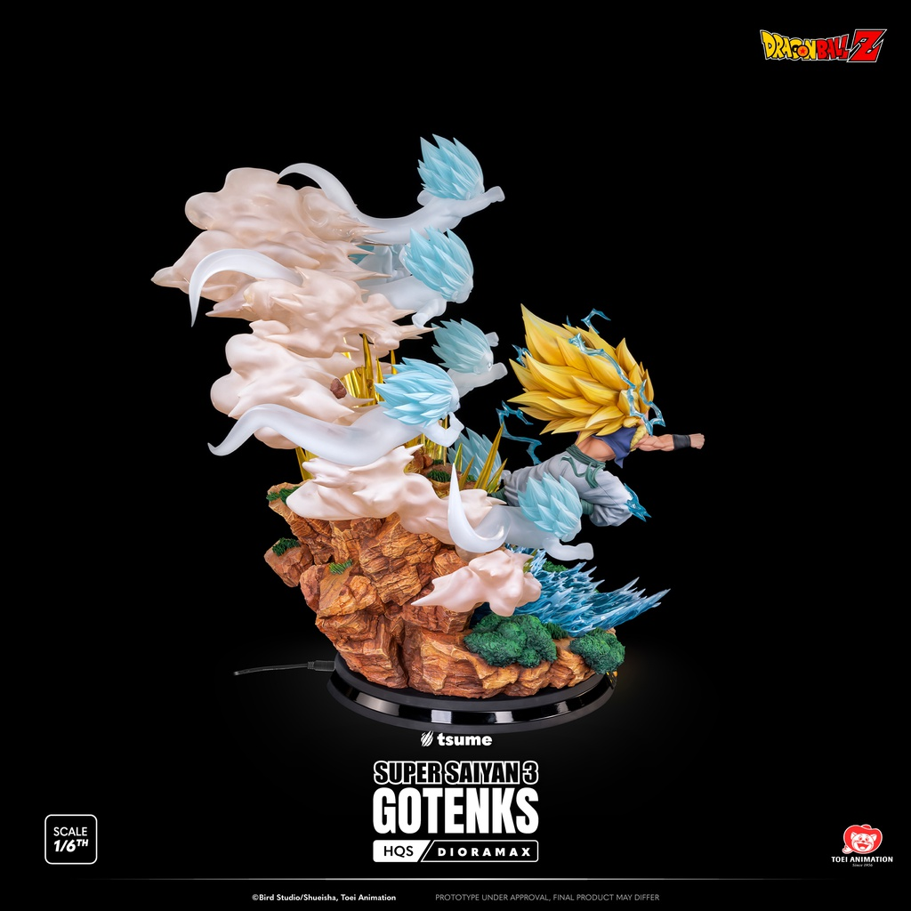 TSUME Studio - Dragon Ball SUPER SAIYAN 3 GOTENKS （Licensed）