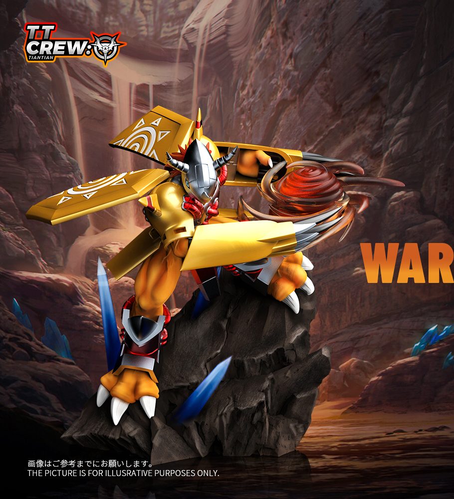 TT Studio - Digimon WarGreymon & BlackWarGreymon & ChaosBlackWarGreymon