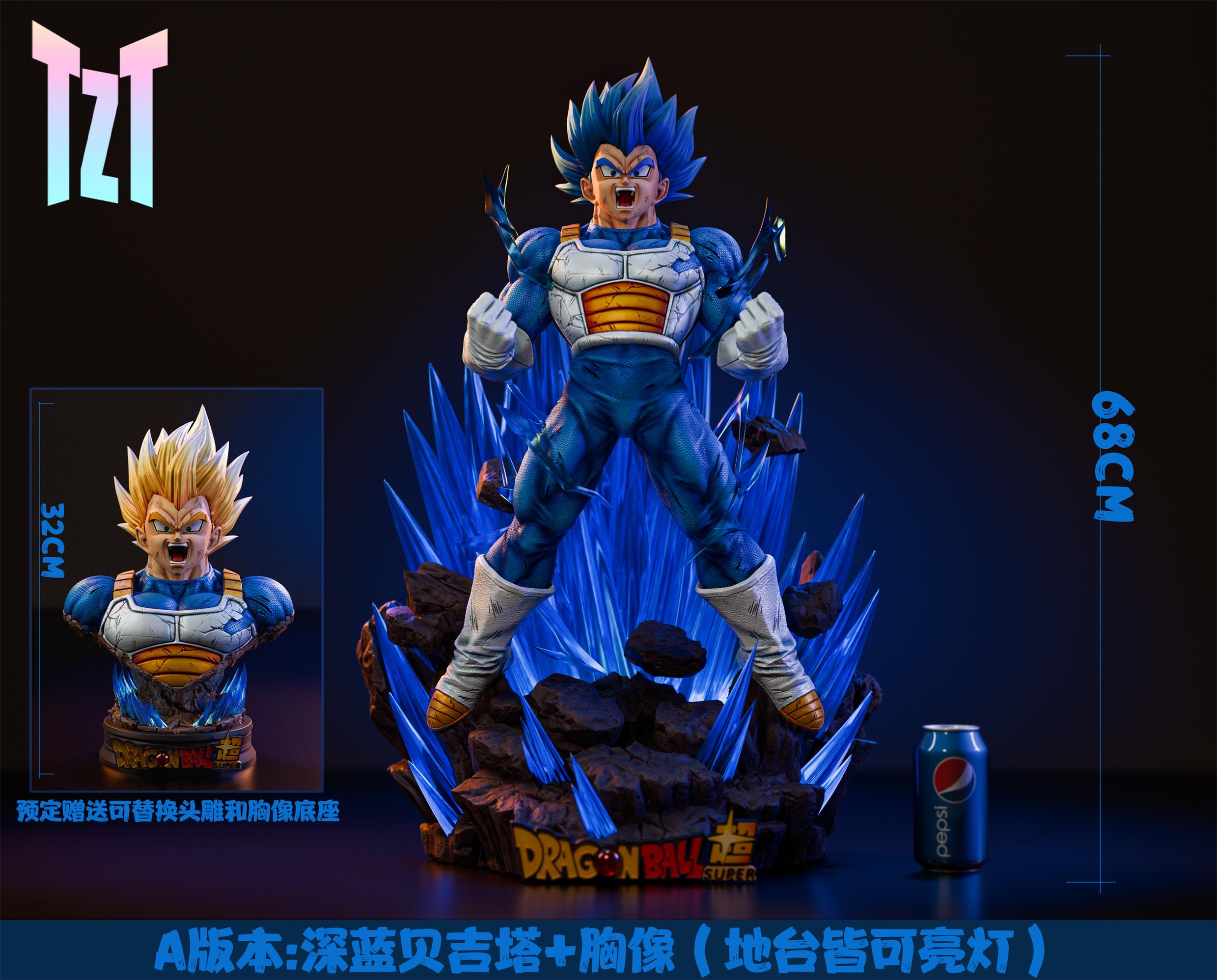 TZT Studio - Dragon Ball Large scale #7 Super Saiyan God Vegeta