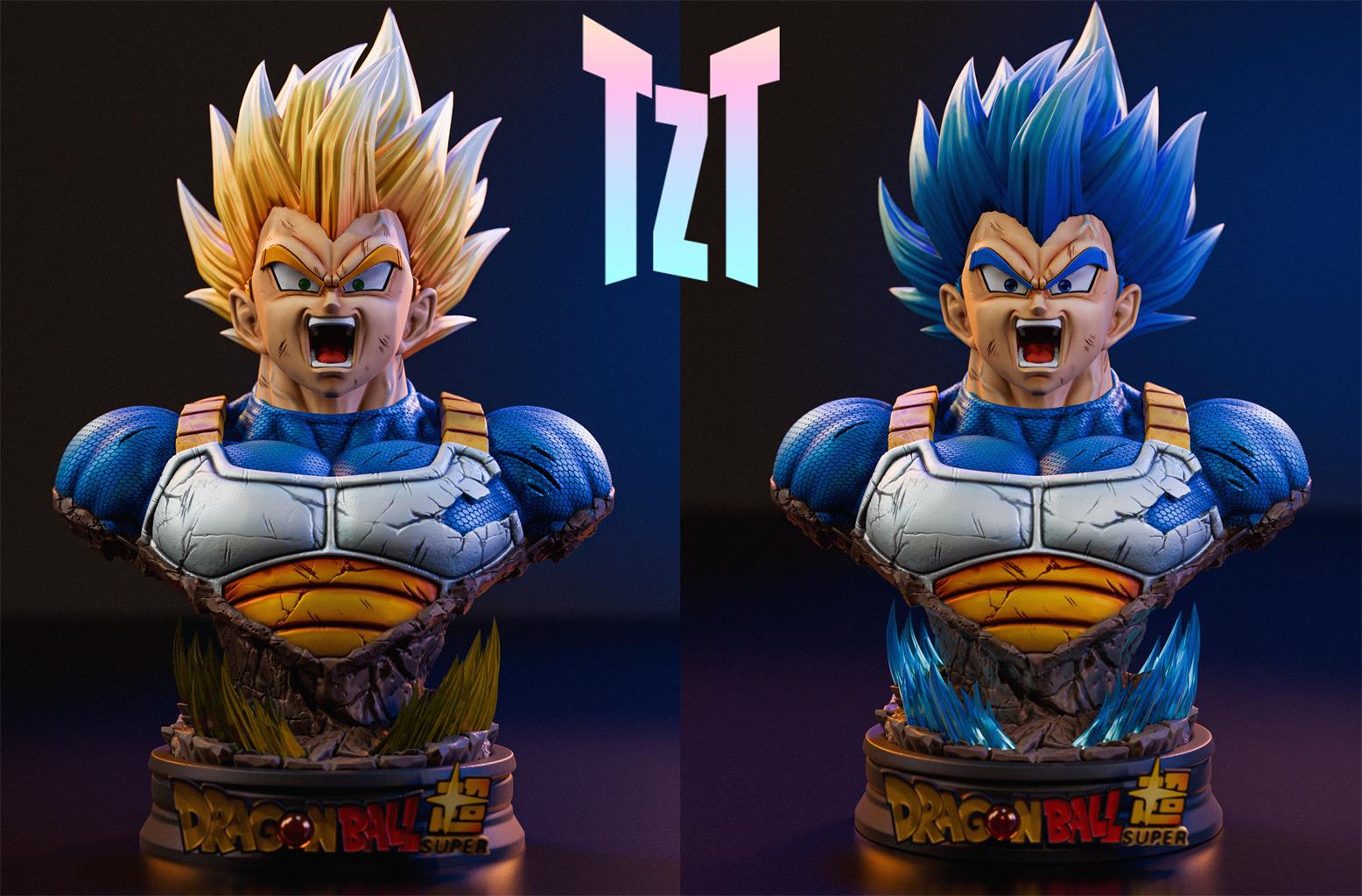 TZT Studio - Dragon Ball Large scale #7 Super Saiyan God Vegeta