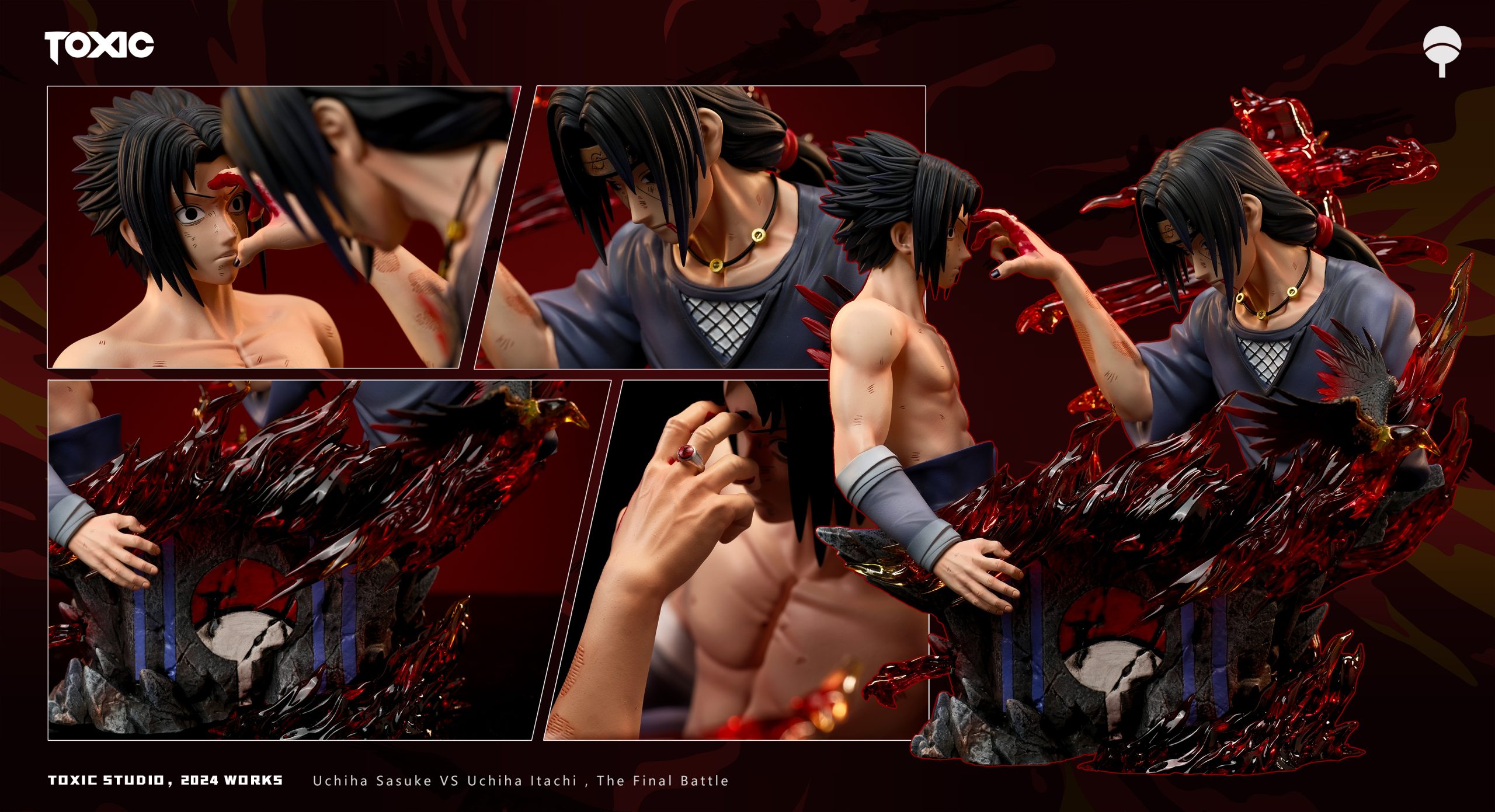 Toxic Studio - Naruto Bust Series #1 Uchiha Sasuke vs Uchiha Itachi