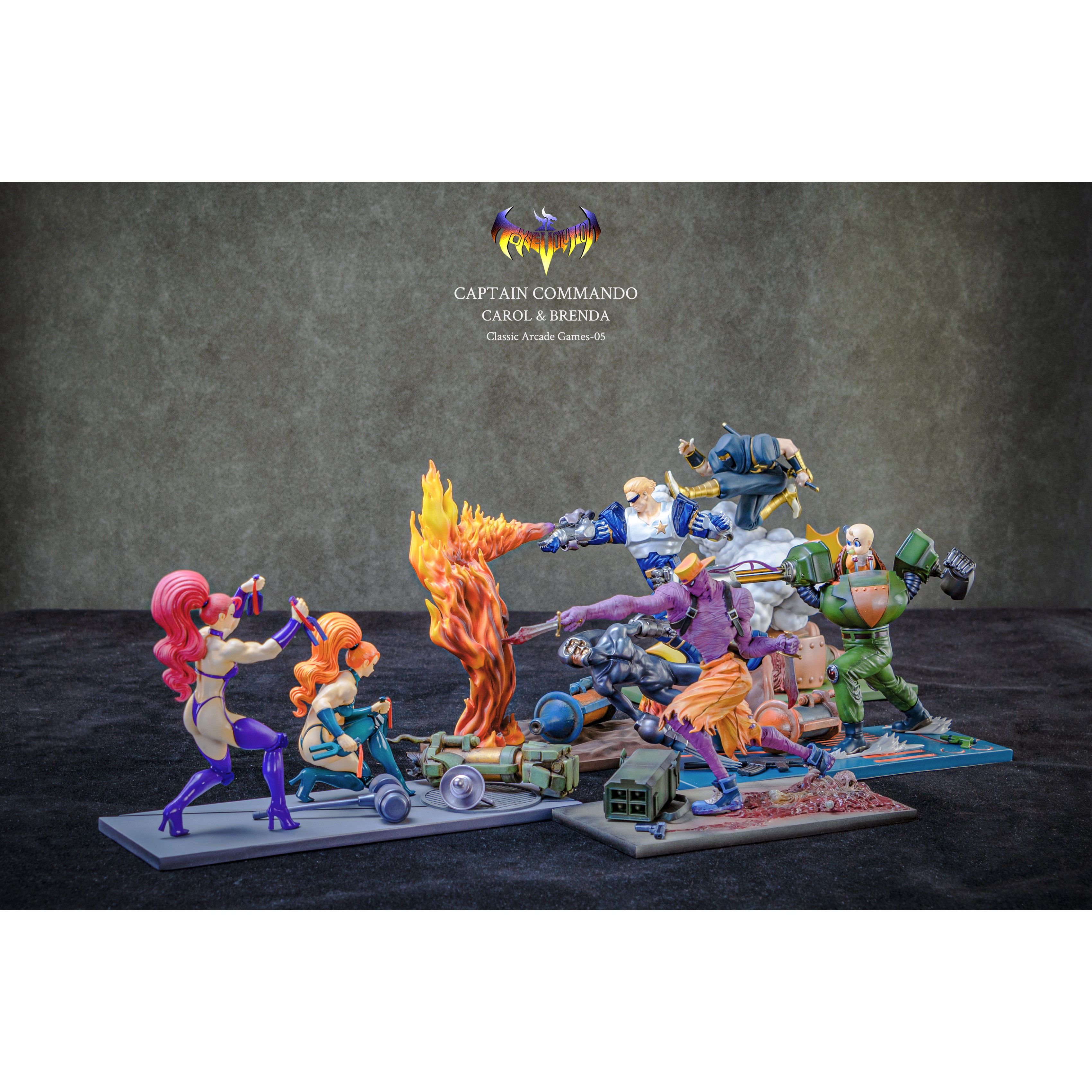 Toys Evolution Studio - Mack the Knife X Ginzu the Ninja Captain Commando