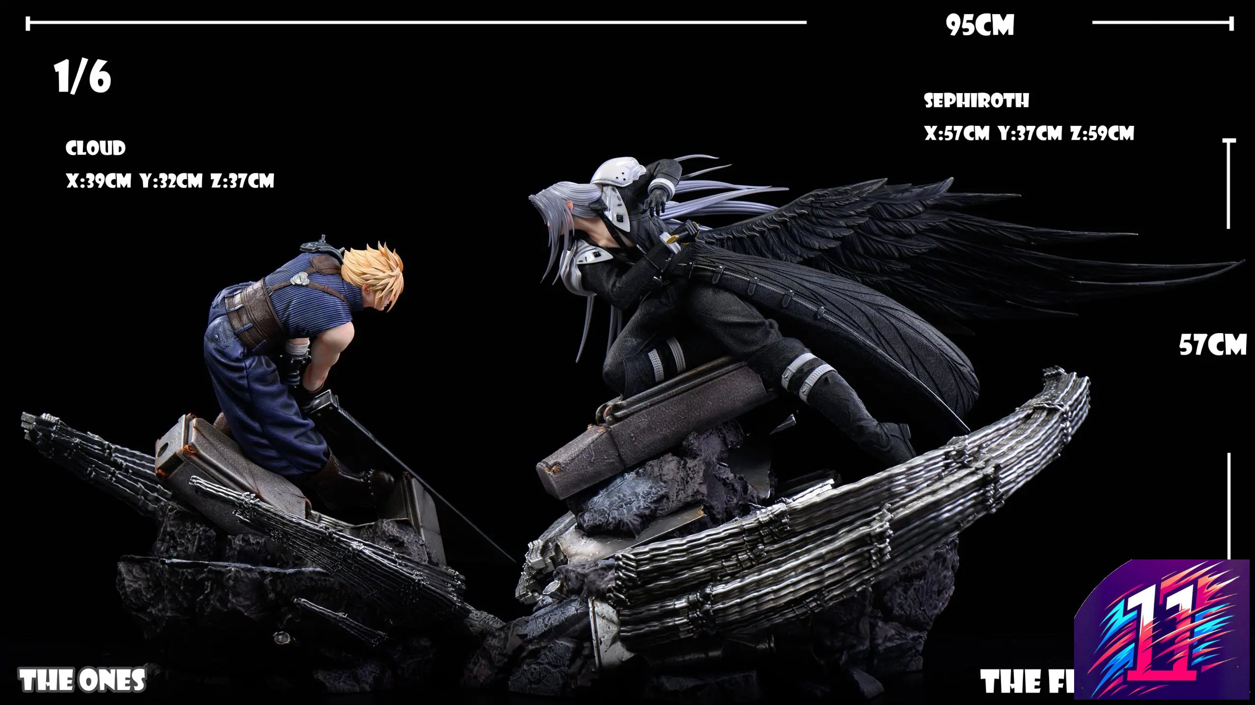 TheOnes Studio - Cloud Strife X Sephiroth Final Fantasy