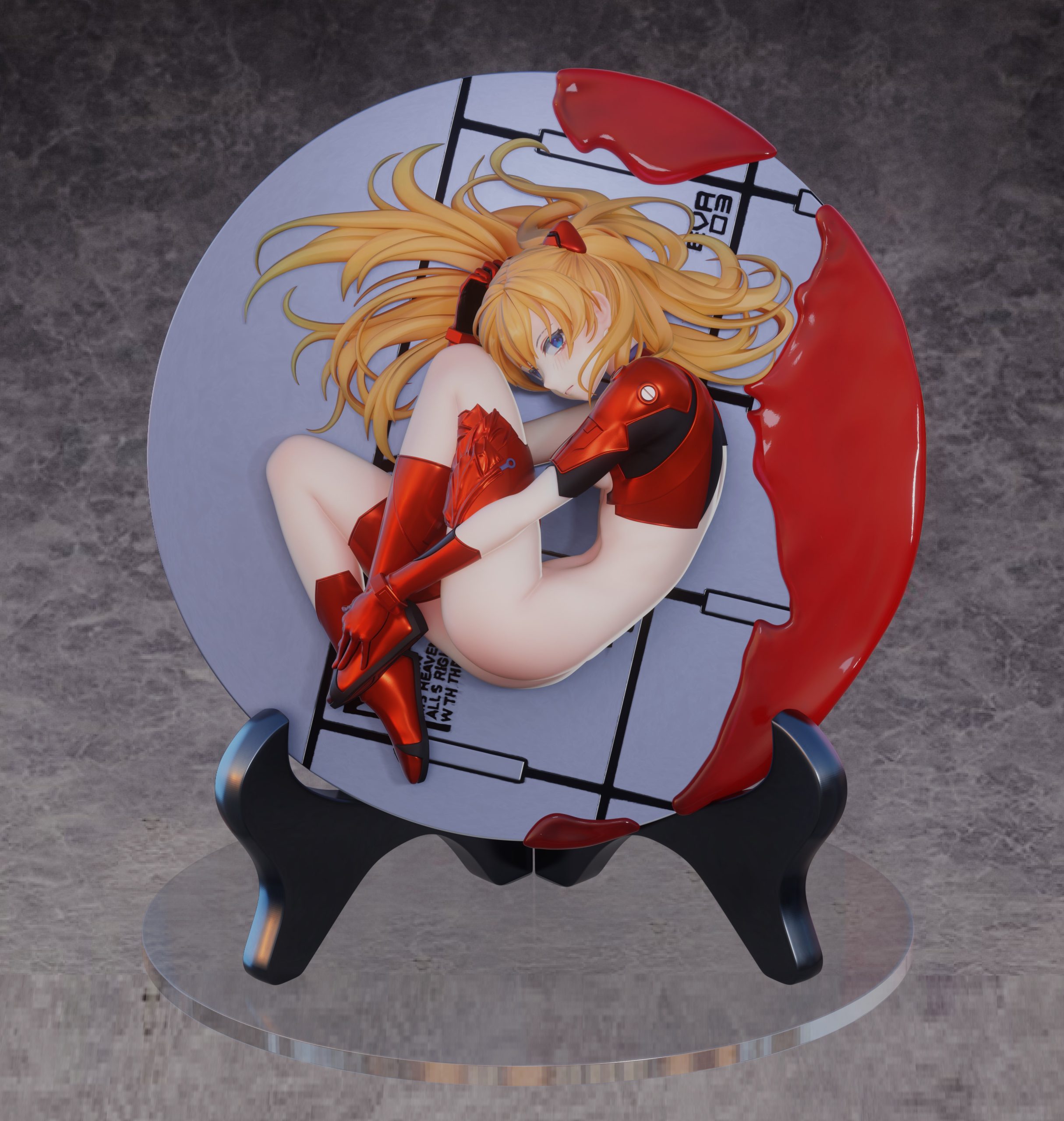 Thistles and thorns Studio & MYSTIC BALL Studio - NEON GENESIS EVANGELION Soryu Asuka Langley
