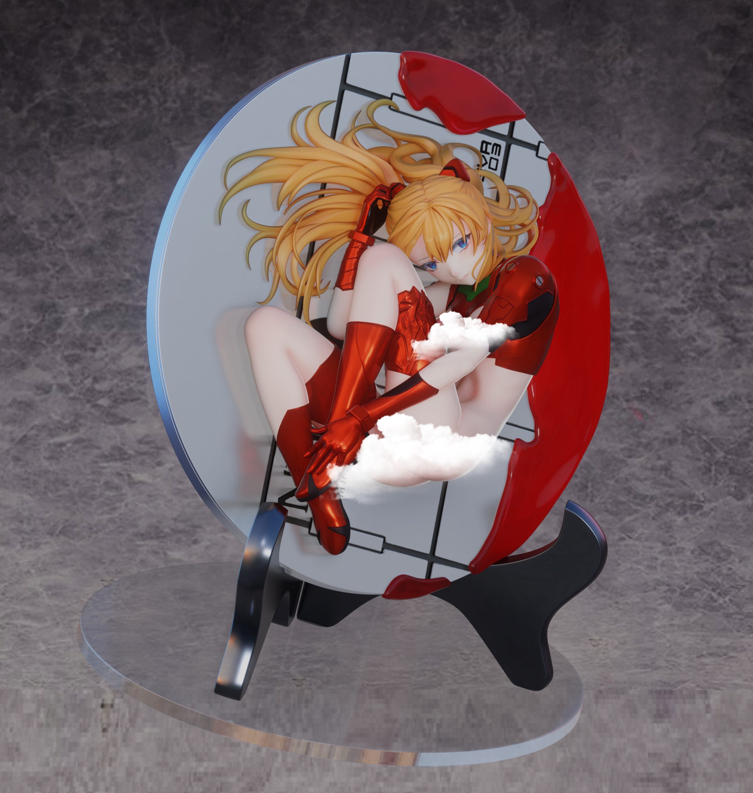 Thistles and thorns Studio & MYSTIC BALL Studio - NEON GENESIS EVANGELION Soryu Asuka Langley