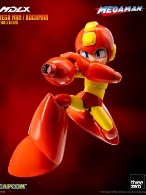 Threezero Studio - Rockman MDLX Mega Man (Fire Storm) Threezero Studio - Rockman MDLX Mega Man (Fire Storm)
