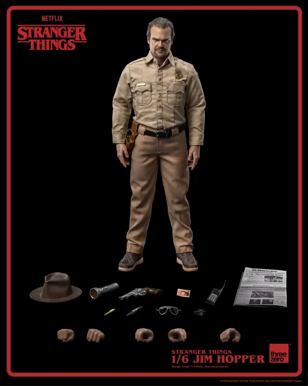 Threezero Studio - Stranger Things Jim Hopper