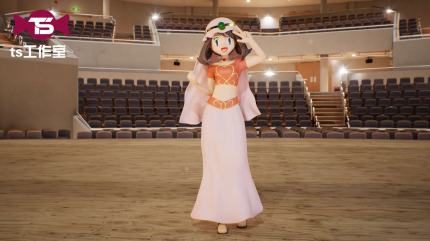 Ts Studio - Pokémon Contest Halls #2 Hoenn Region Dancer May Ts Studio - Pokémon Contest Halls #2 Hoenn Region Dancer May