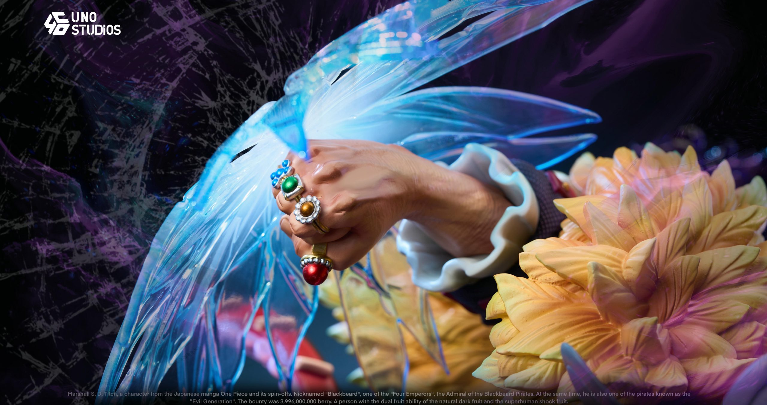 UNO Studio - One Piece 1/4 Scale Marshall D. Teach Blackbeard