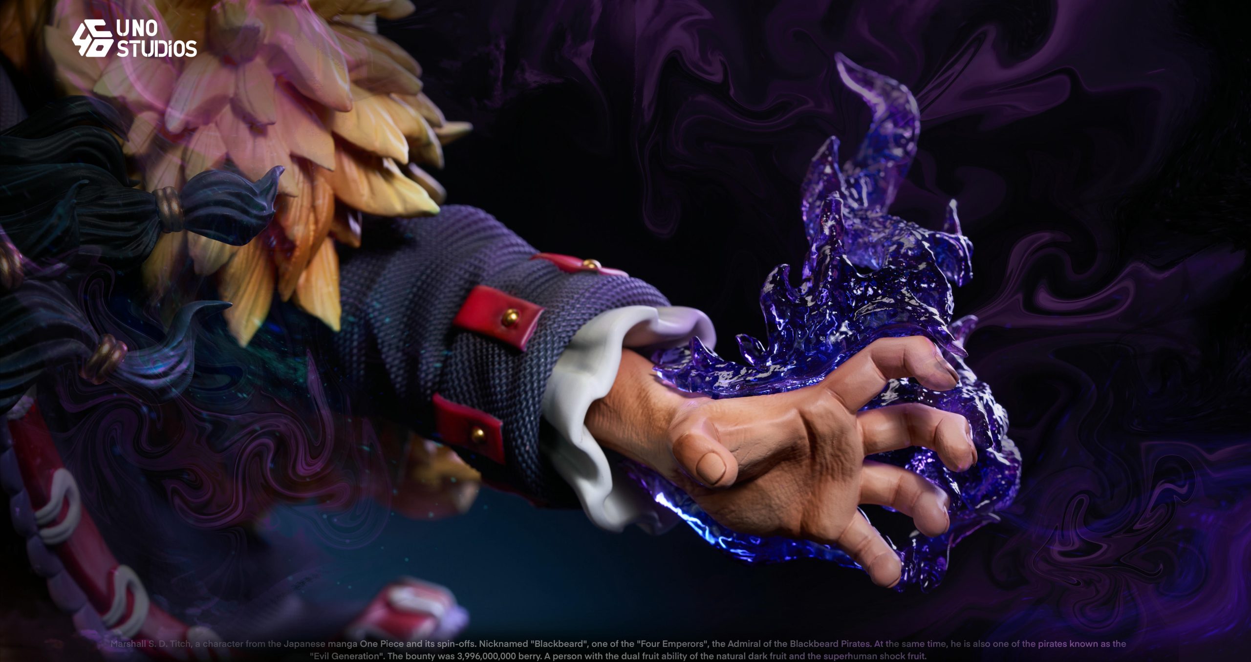 UNO Studio - One Piece 1/4 Scale Marshall D. Teach Blackbeard