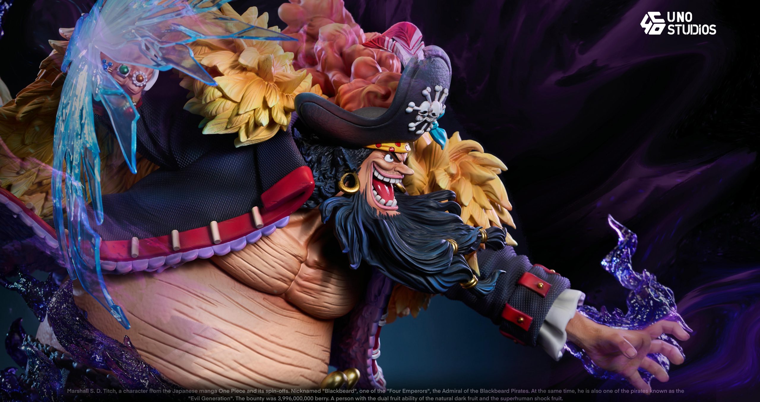 UNO Studio - One Piece 1/4 Scale Marshall D. Teach Blackbeard