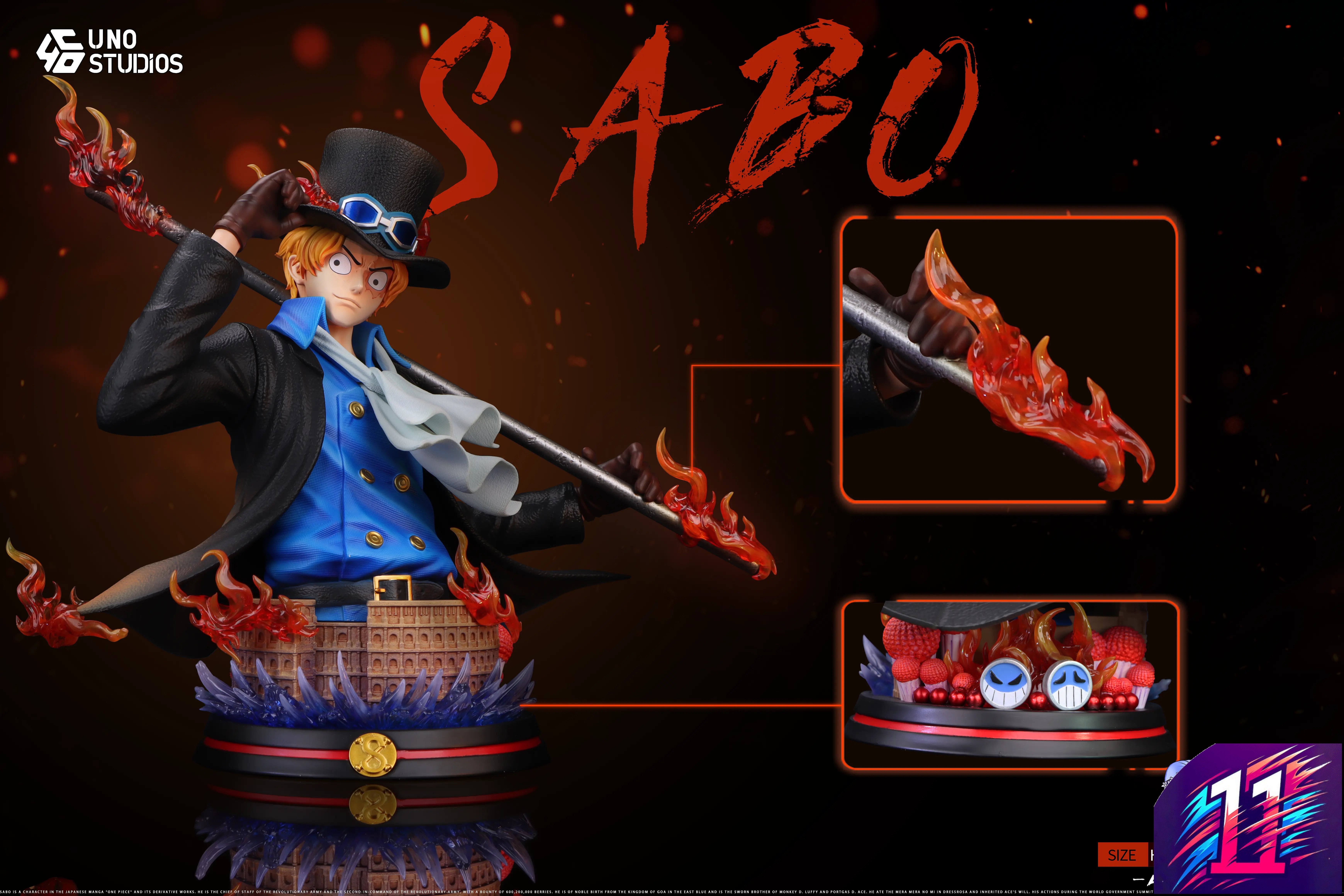UNO Studio - Sabo One Piece