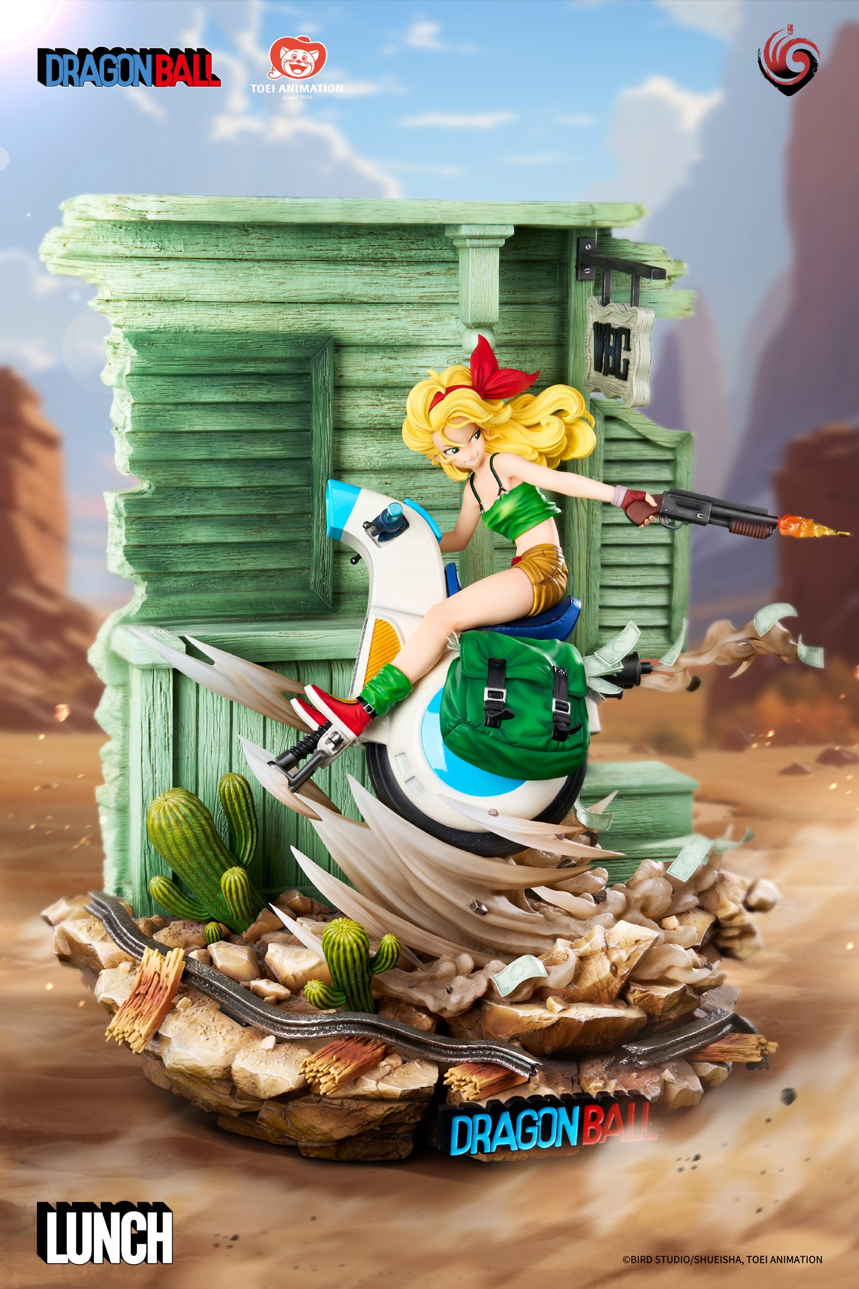 Unlimited Studio - Dragon Ball Collection Statue LUNCH (Licensed)