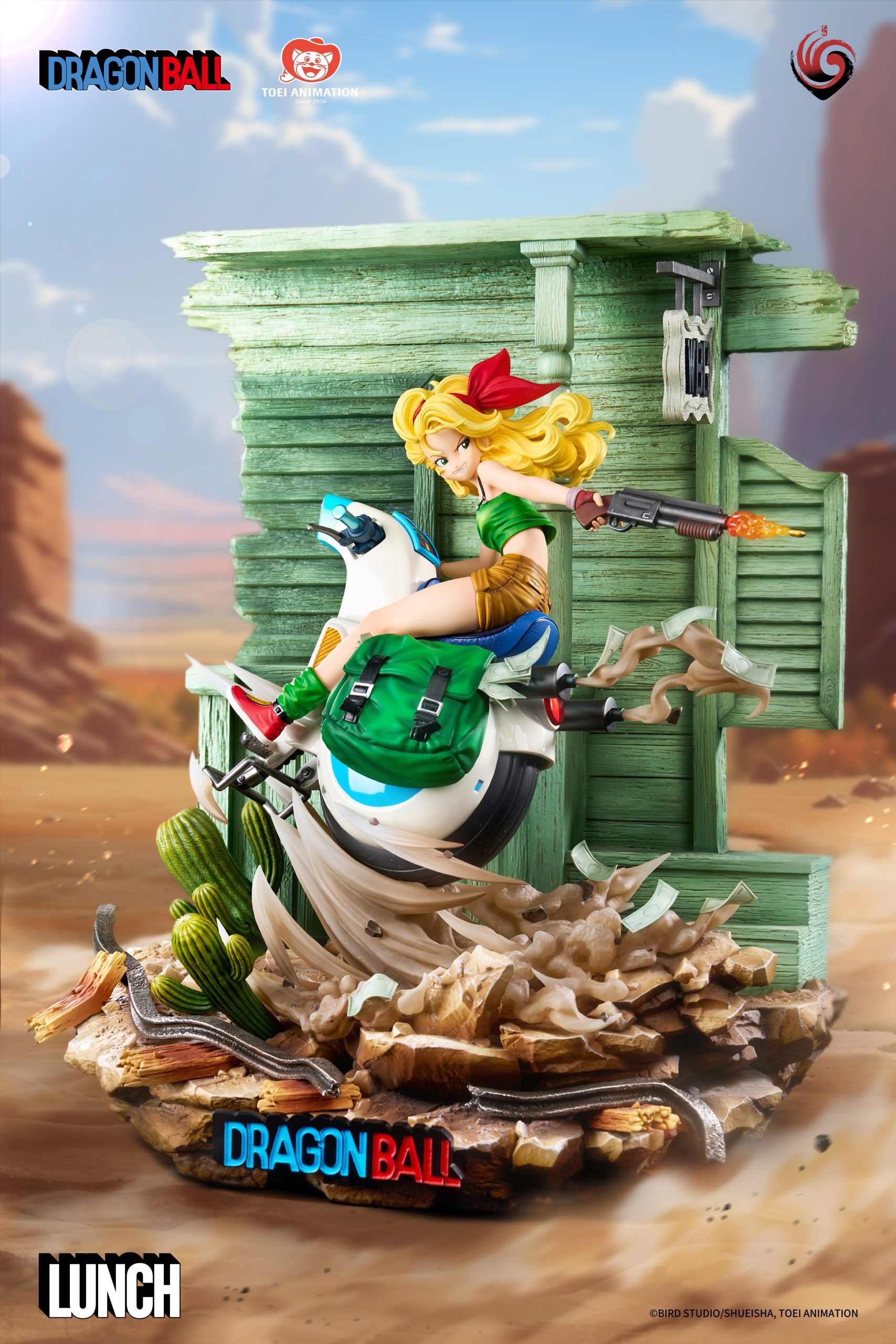 Unlimited Studio - Dragon Ball Collection Statue LUNCH (Licensed)