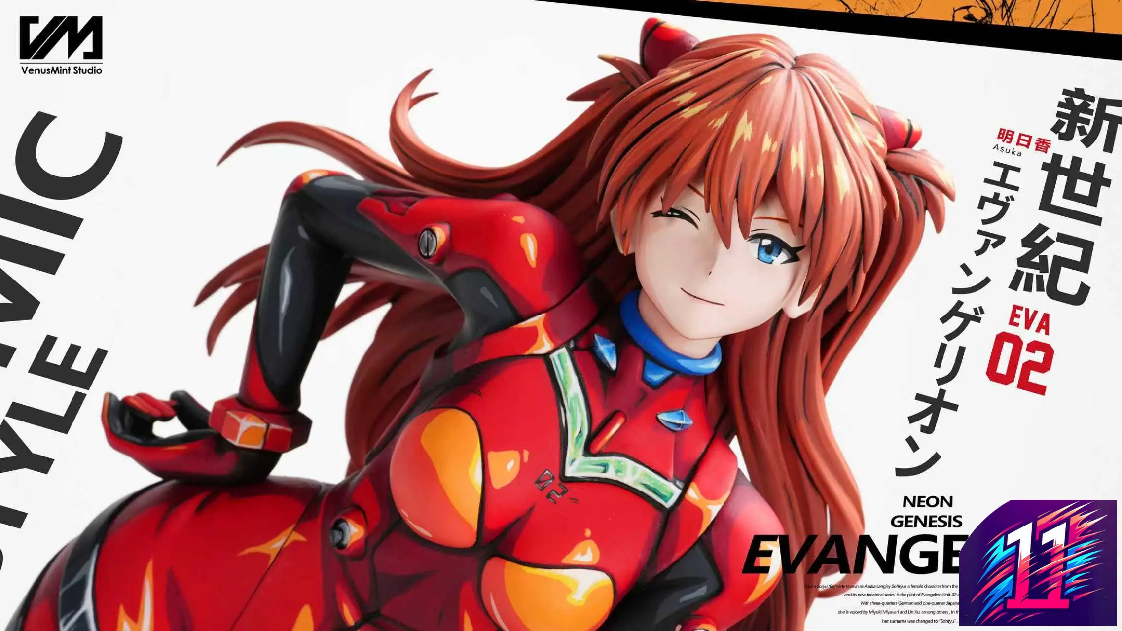 Venus Mint Studio - Anime Painted Series 01 Soryu Asuka Langley Neon Genesis Evangelion