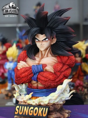 Violent Bear Studio - Dragon Ball Super Saiyan 4 Goku Bust Violent Bear Studio - Dragon Ball Super Saiyan 4 Goku Bust