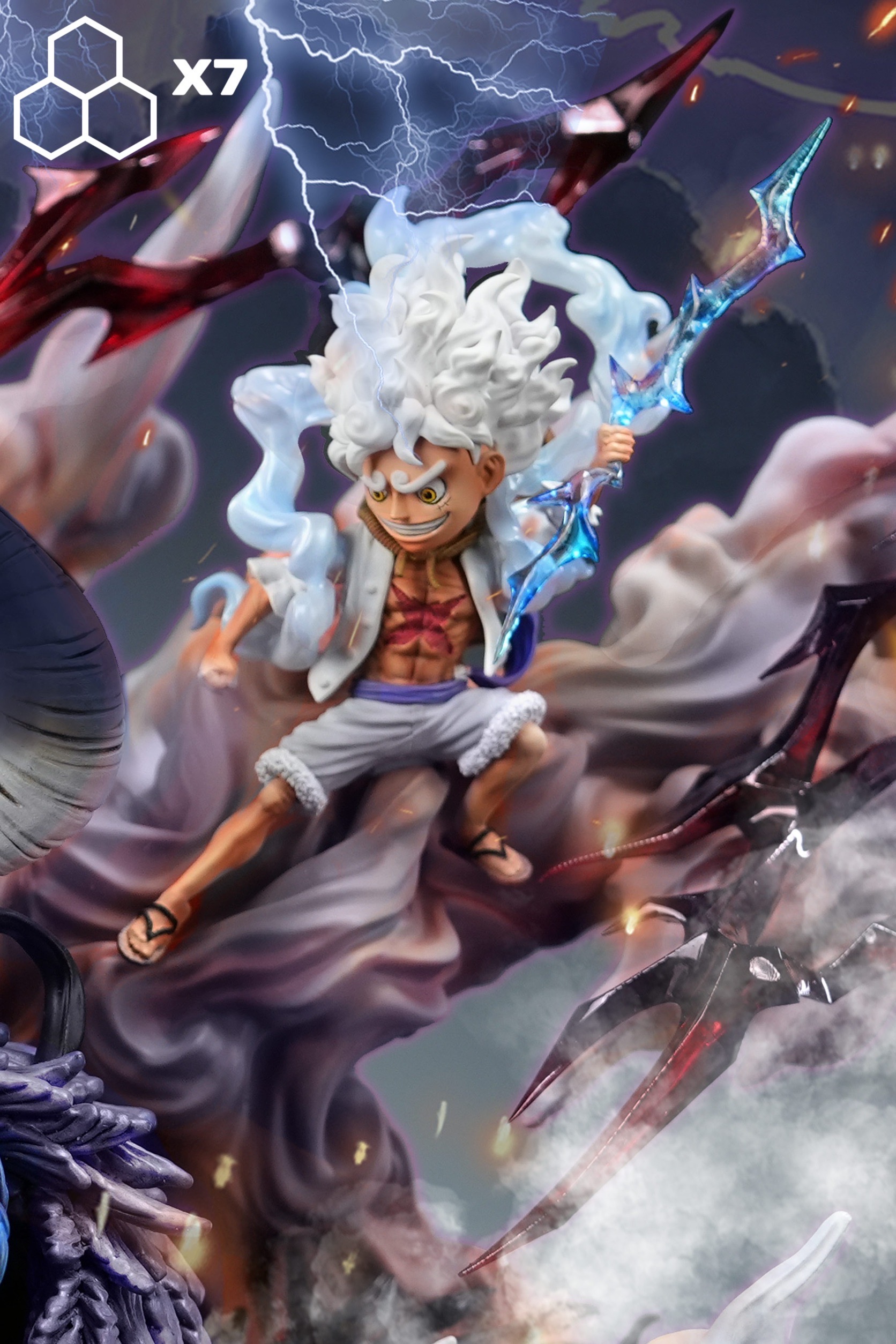 X7 Studio – One Piece Kaido VS Nika Luffy