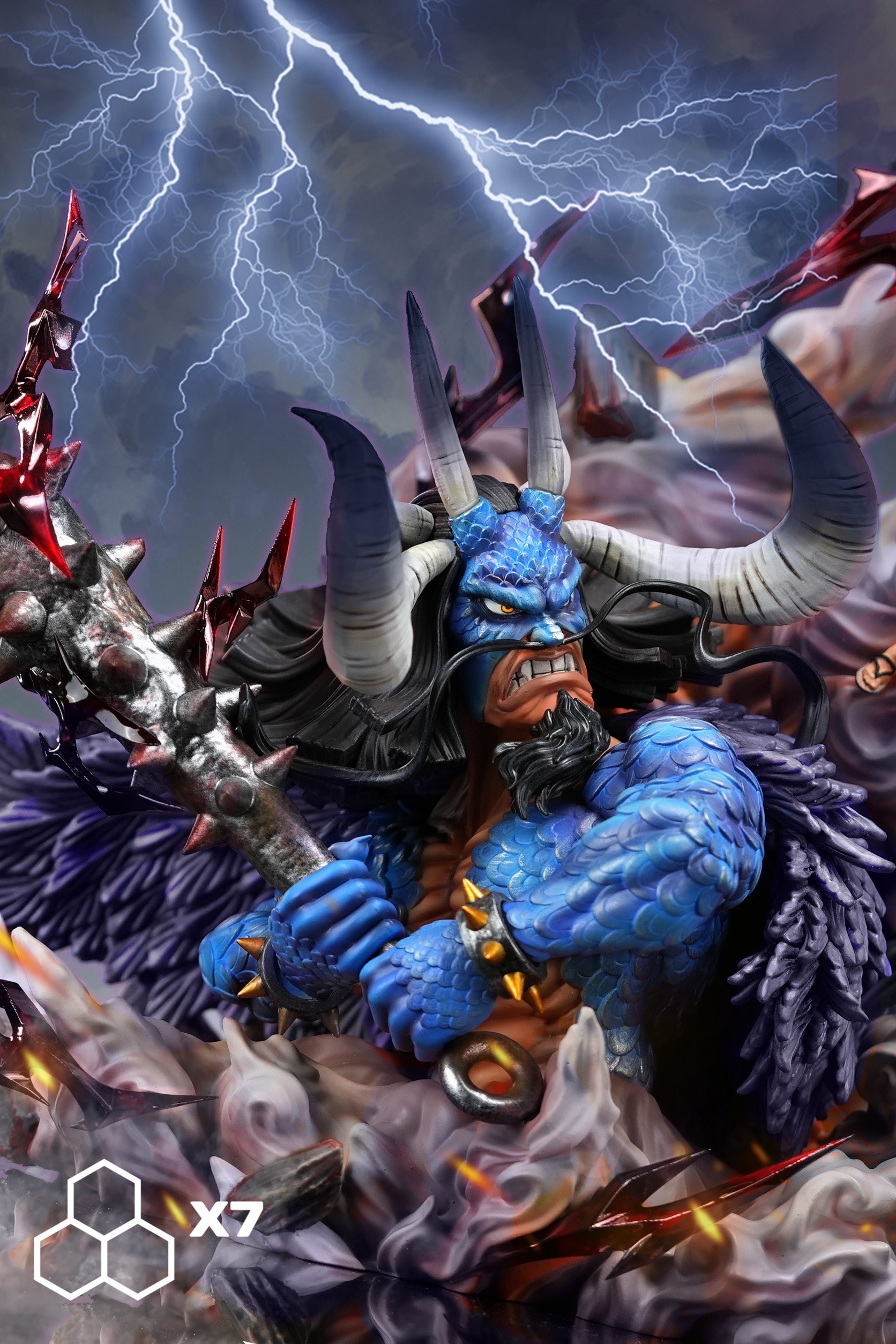 X7 Studio – One Piece Kaido VS Nika Luffy