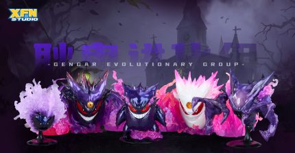 XFN Studio - Pokémon Gengar Evolution Set XFN Studio - Pokémon Gengar Evolution Set