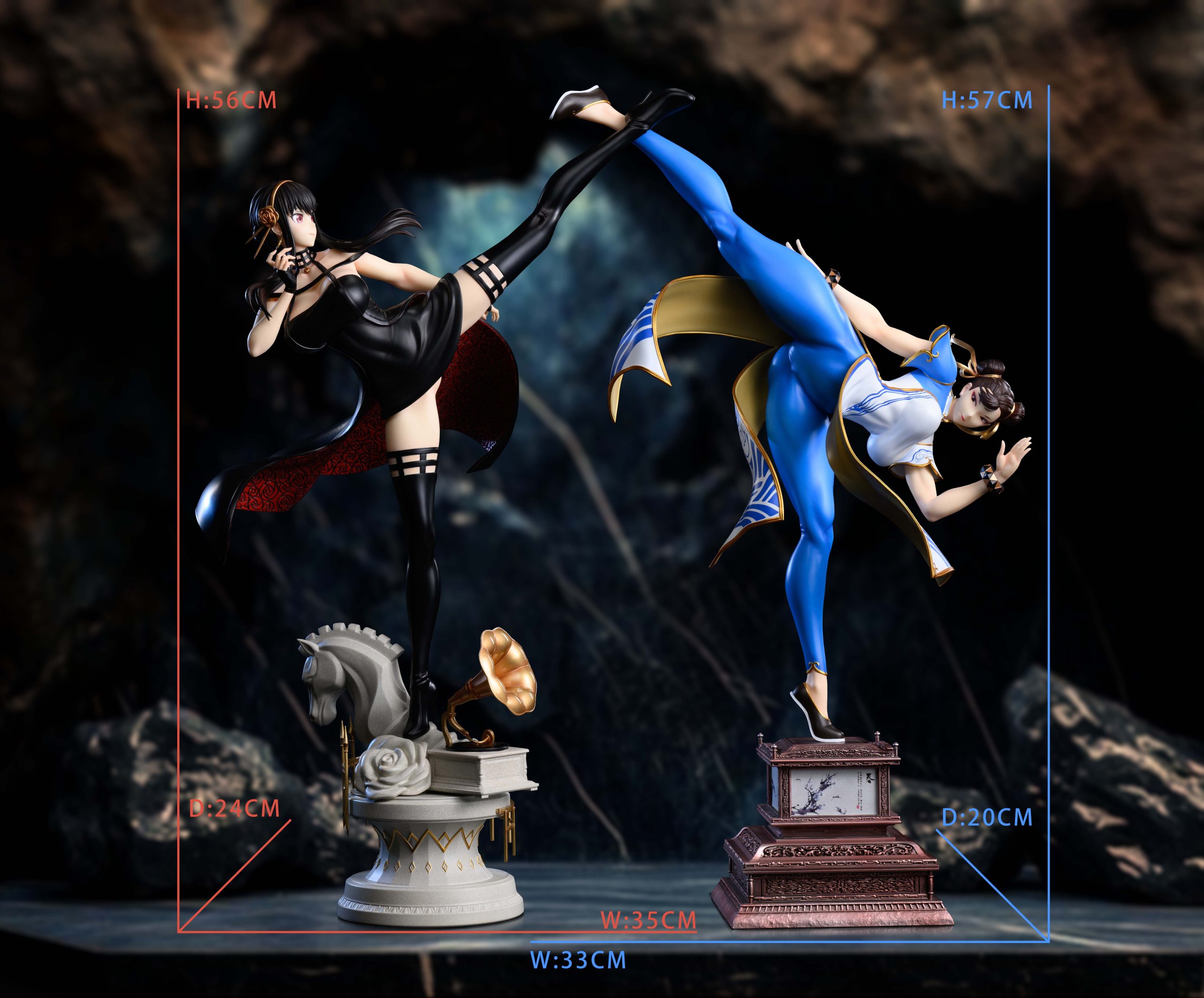 Xpic Studio - Spy x Family Chun-Li vs Yor Forger
