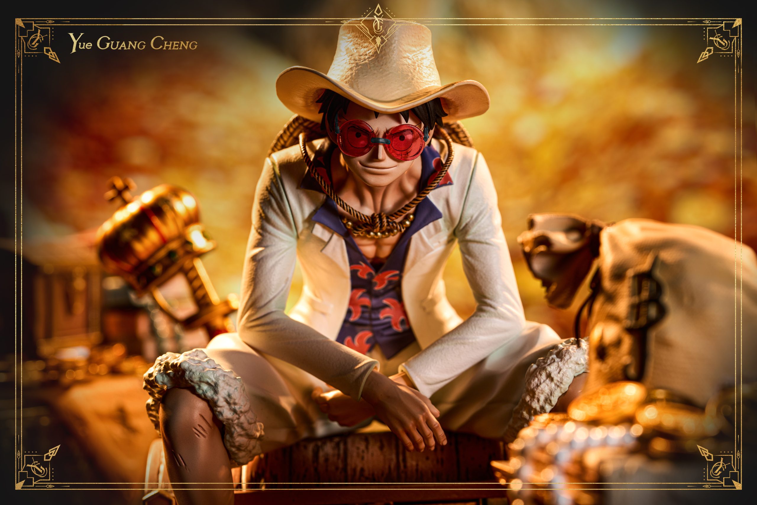 YUE GUANG CHENG Studio - ONE PIECE FILM GOLD Series #1 Luffy