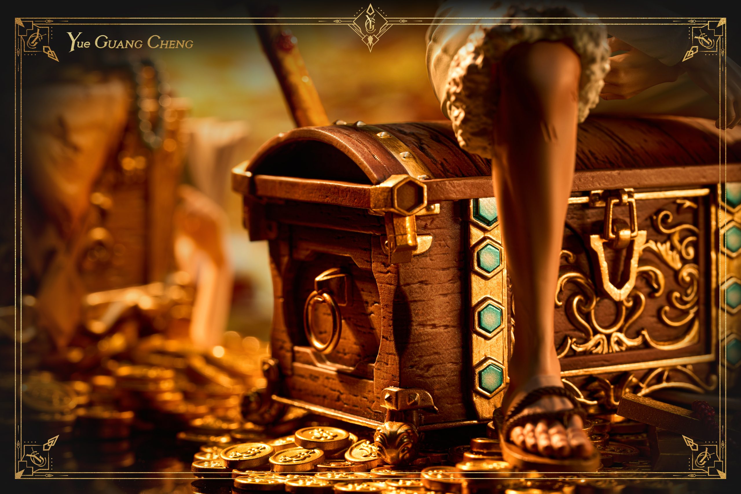 YUE GUANG CHENG Studio - ONE PIECE FILM GOLD Series #1 Luffy