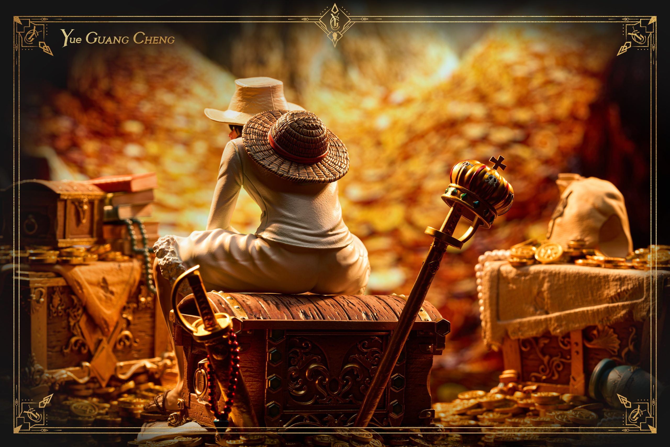 YUE GUANG CHENG Studio - ONE PIECE FILM GOLD Series #1 Luffy