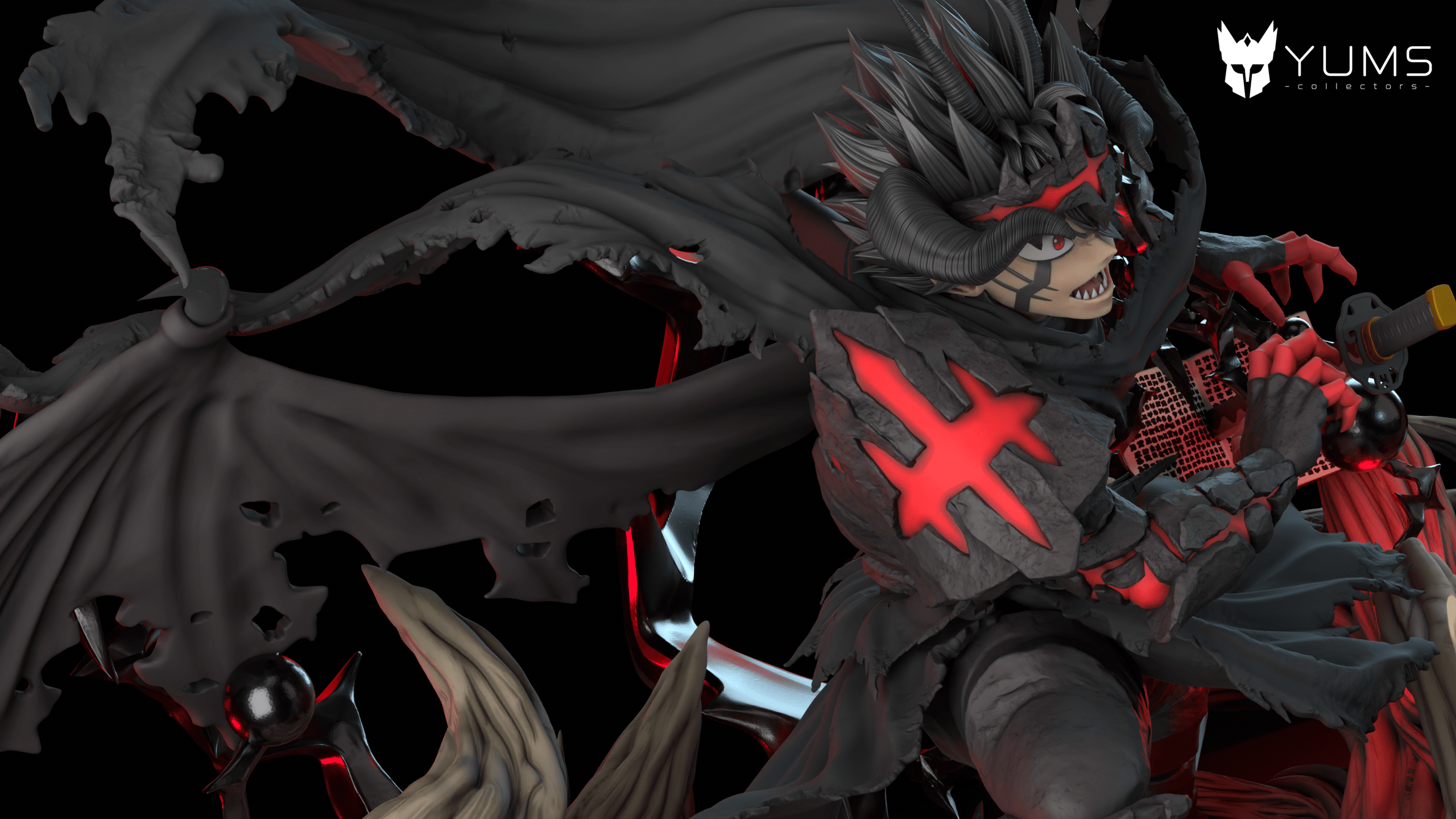 YUMS Collectors - Black Clover Asta Final Demon Form
