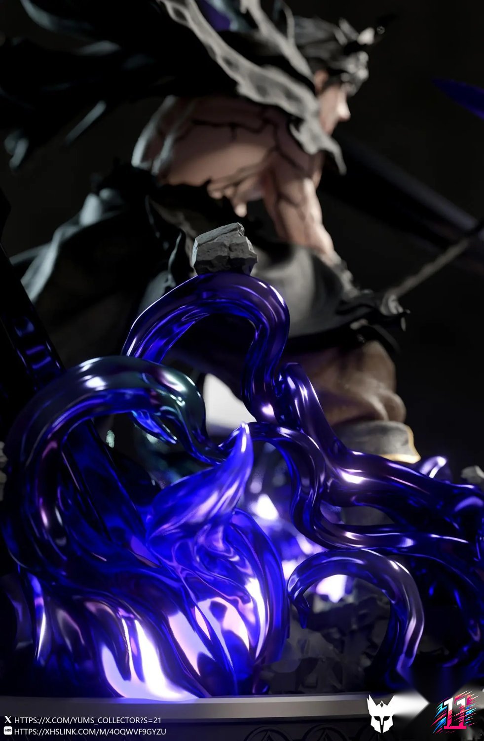 YUMS-Collectors Studio - Yami Sukehiro Yami%27s Kijin transformation Black Clover