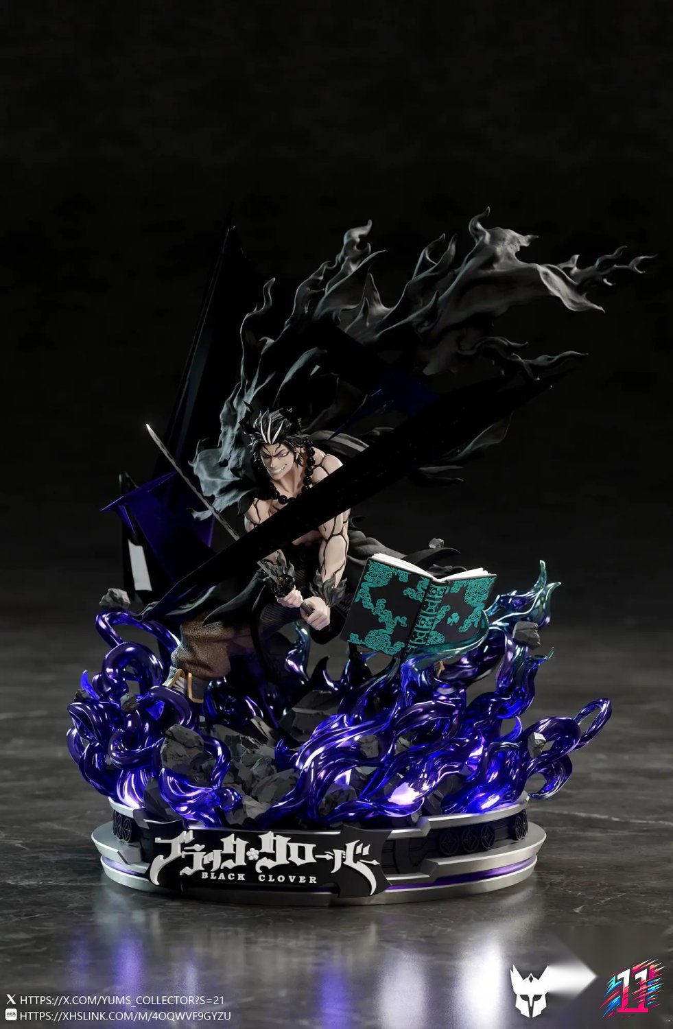 YUMS-Collectors Studio - Yami Sukehiro Yami%27s Kijin transformation Black Clover
