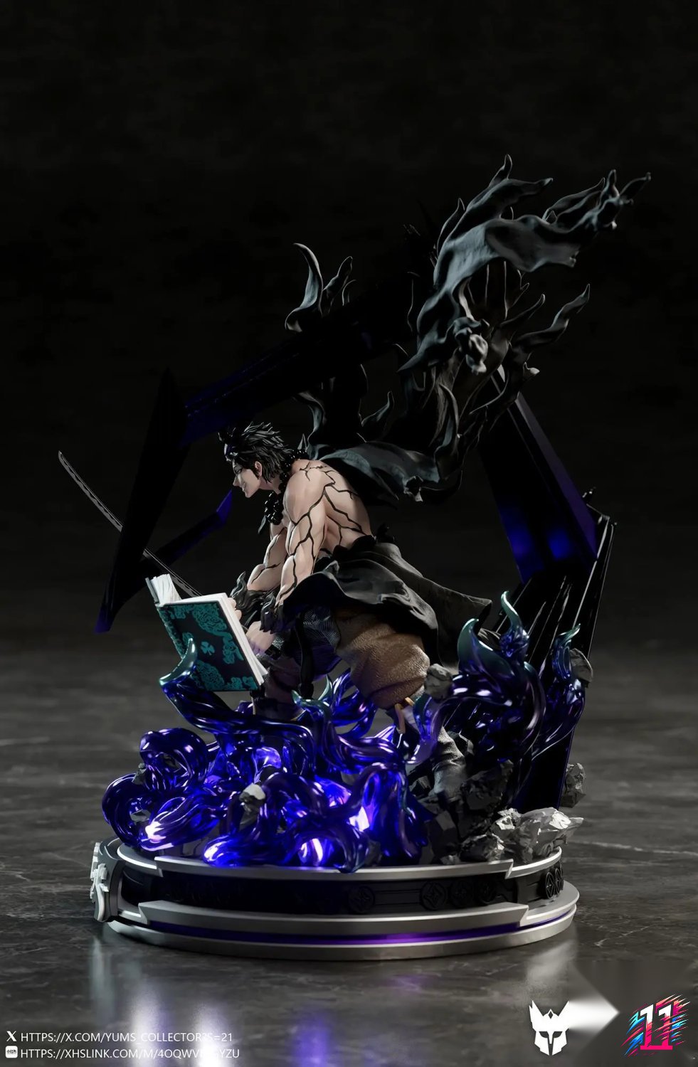 YUMS-Collectors Studio - Yami Sukehiro Yami%27s Kijin transformation Black Clover