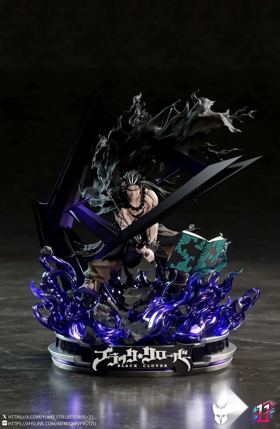 YUMS-Collectors Studio - Yami Sukehiro Yami%27s Kijin transformation Black Clover