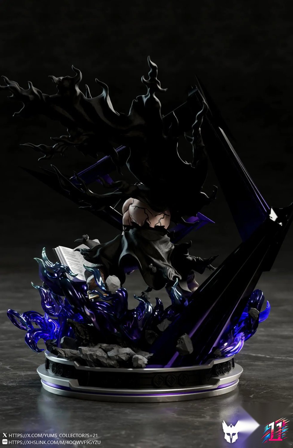 YUMS-Collectors Studio - Yami Sukehiro Yami%27s Kijin transformation Black Clover