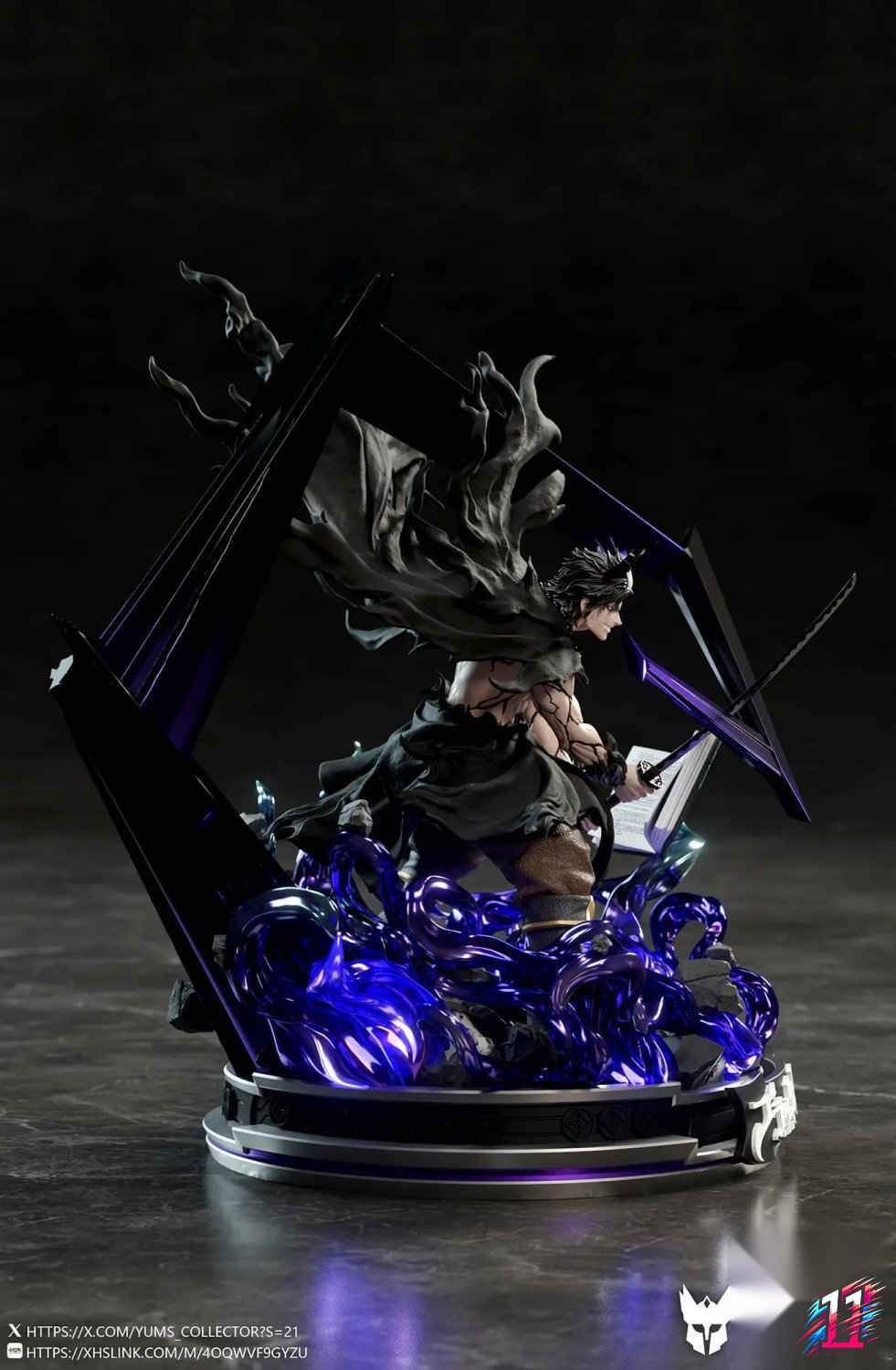 YUMS-Collectors Studio - Yami Sukehiro Yami%27s Kijin transformation Black Clover