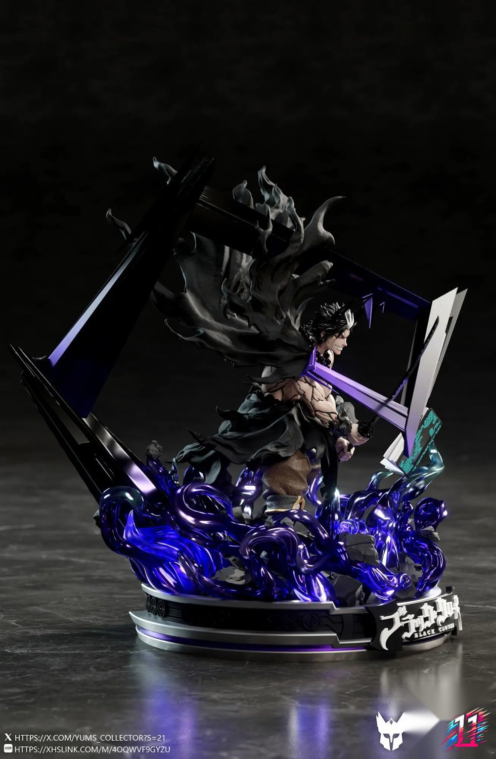 YUMS-Collectors Studio - Yami Sukehiro Yami%27s Kijin transformation Black Clover