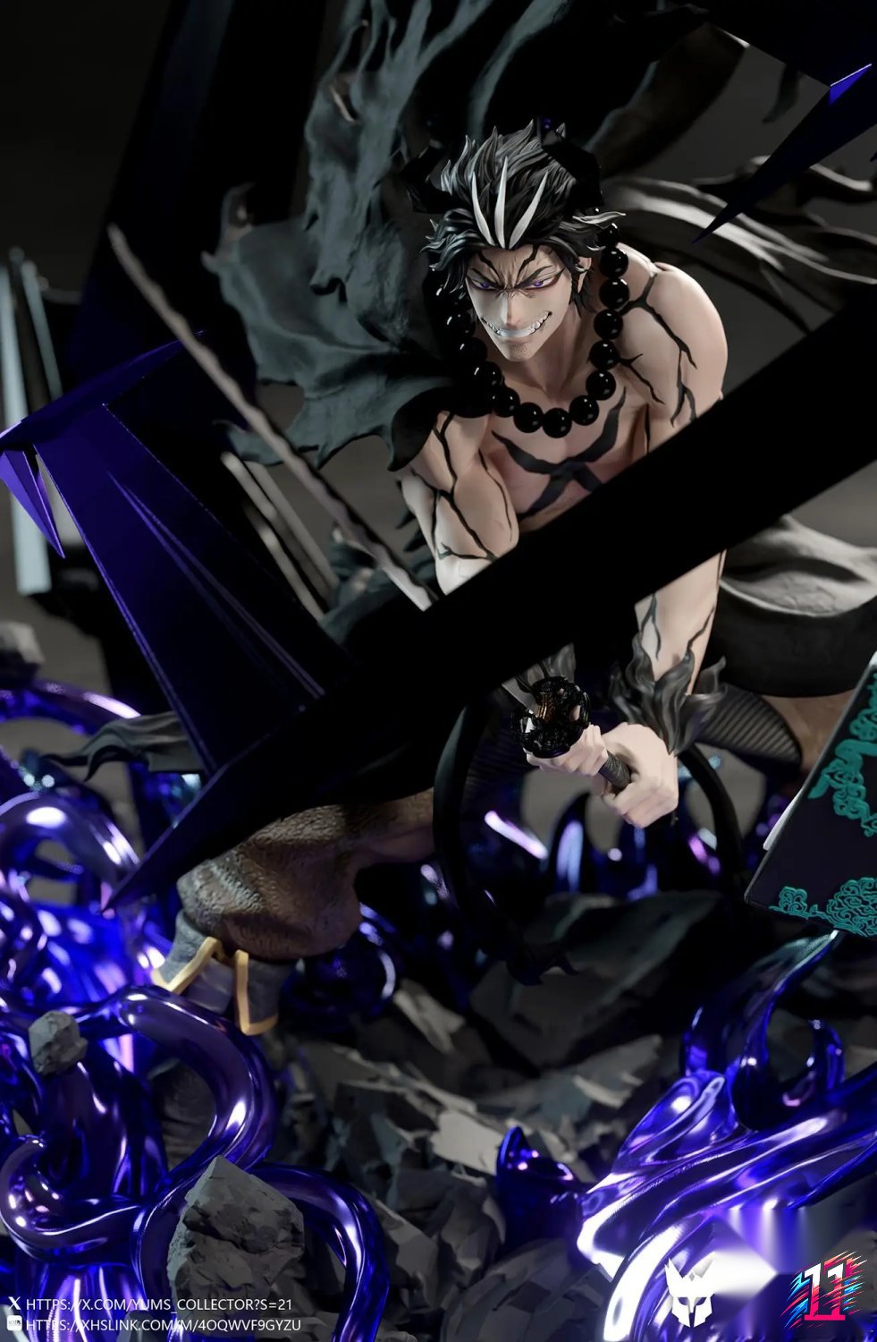 YUMS-Collectors Studio - Yami Sukehiro Yami%27s Kijin transformation Black Clover