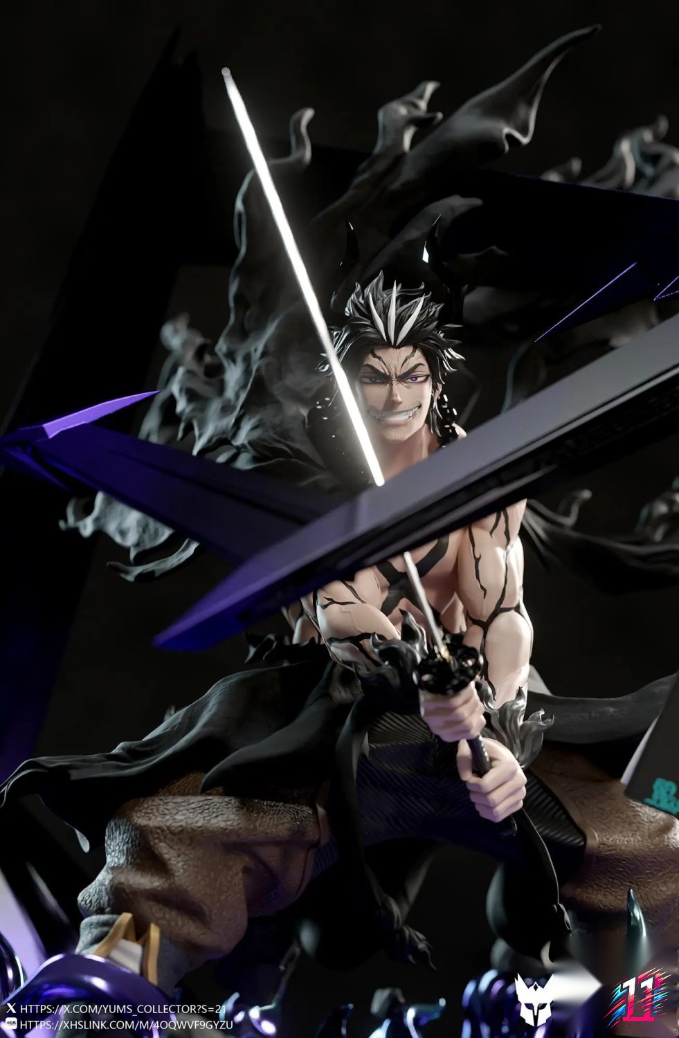 YUMS-Collectors Studio - Yami Sukehiro Yami%27s Kijin transformation Black Clover