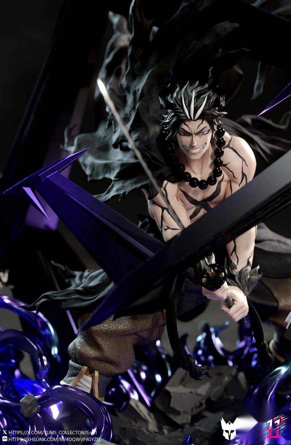 YUMS-Collectors Studio - Yami Sukehiro Yami%27s Kijin transformation Black Clover