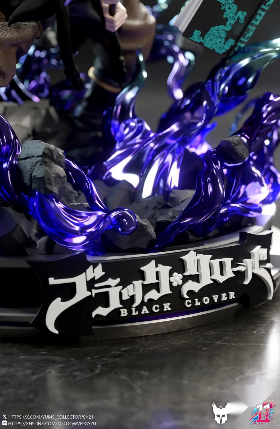 YUMS-Collectors Studio - Yami Sukehiro Yami%27s Kijin transformation Black Clover