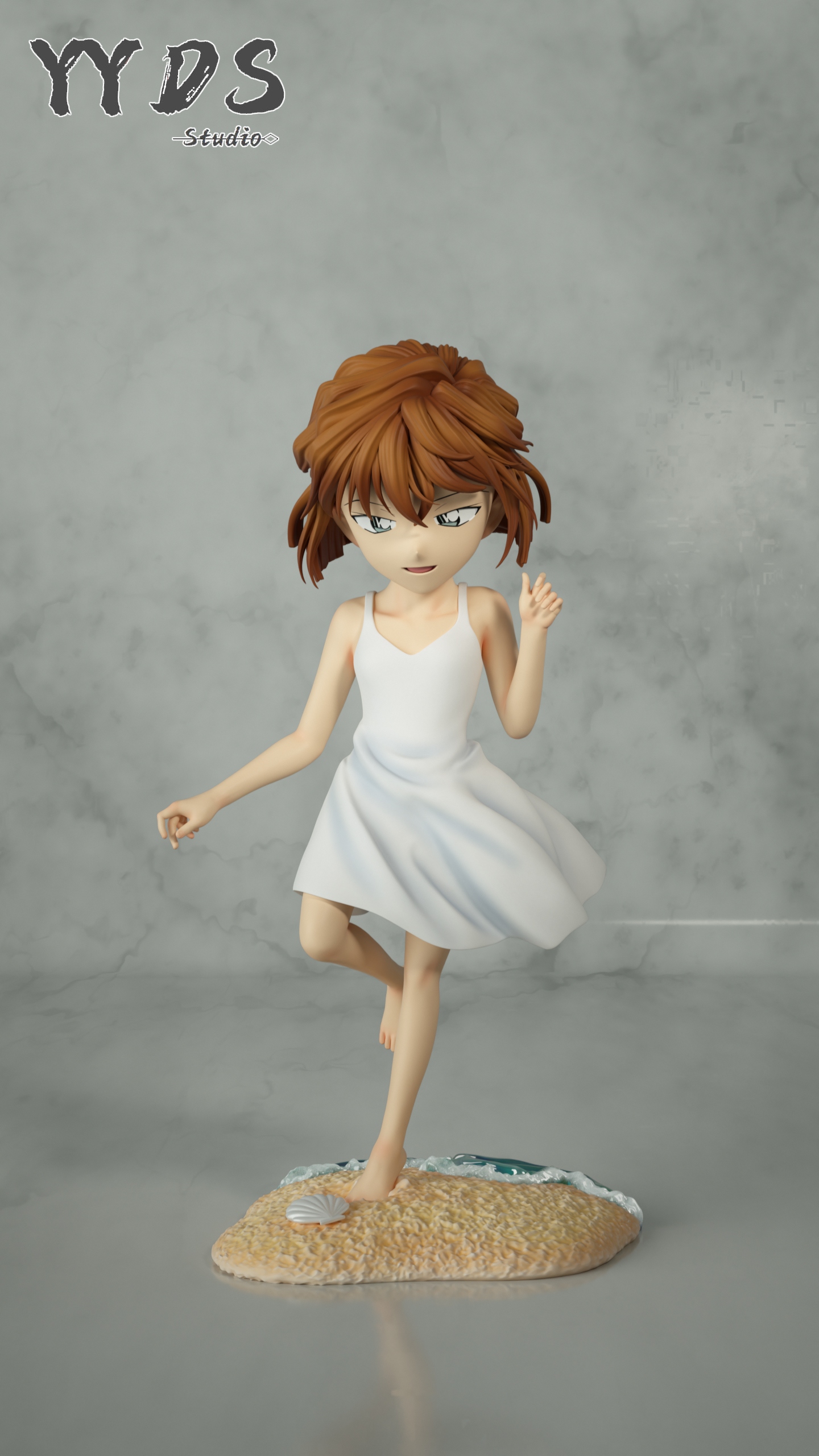 YYDS Studio - Detective Conan White Skirt Haibara Ai